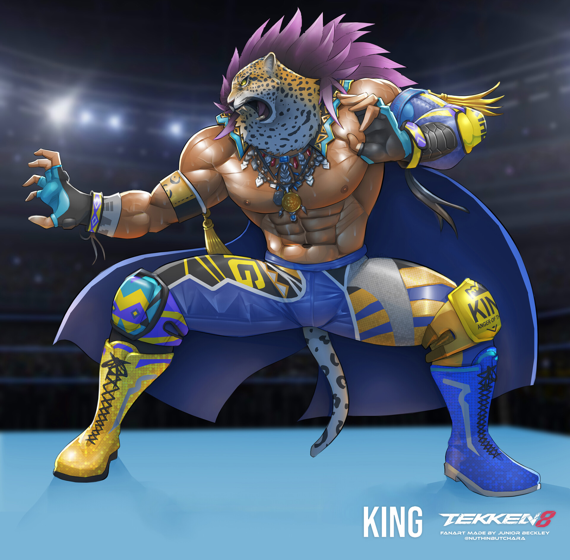 ArtStation - Tekken 8 : King Fan Art