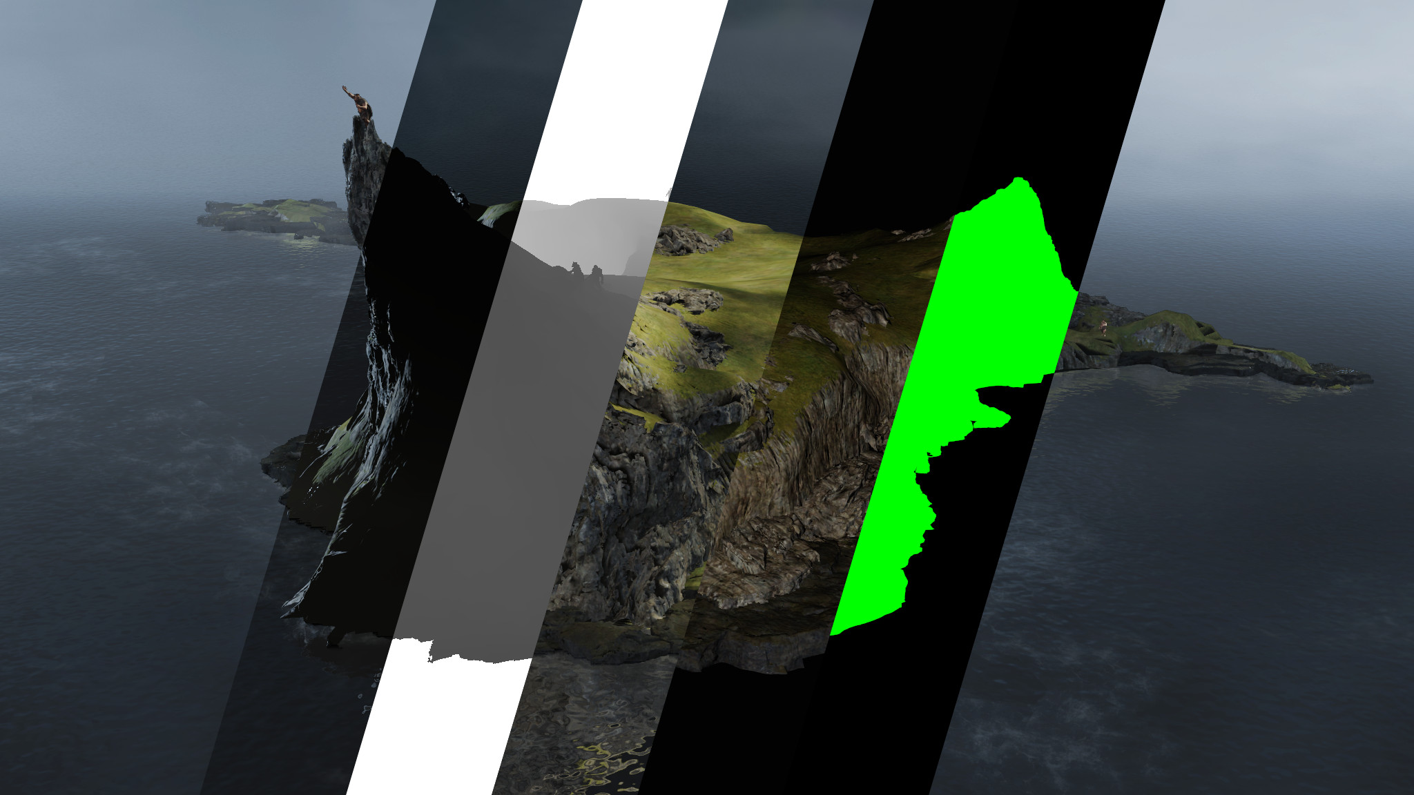 Various lighting and utility passes rendered out.