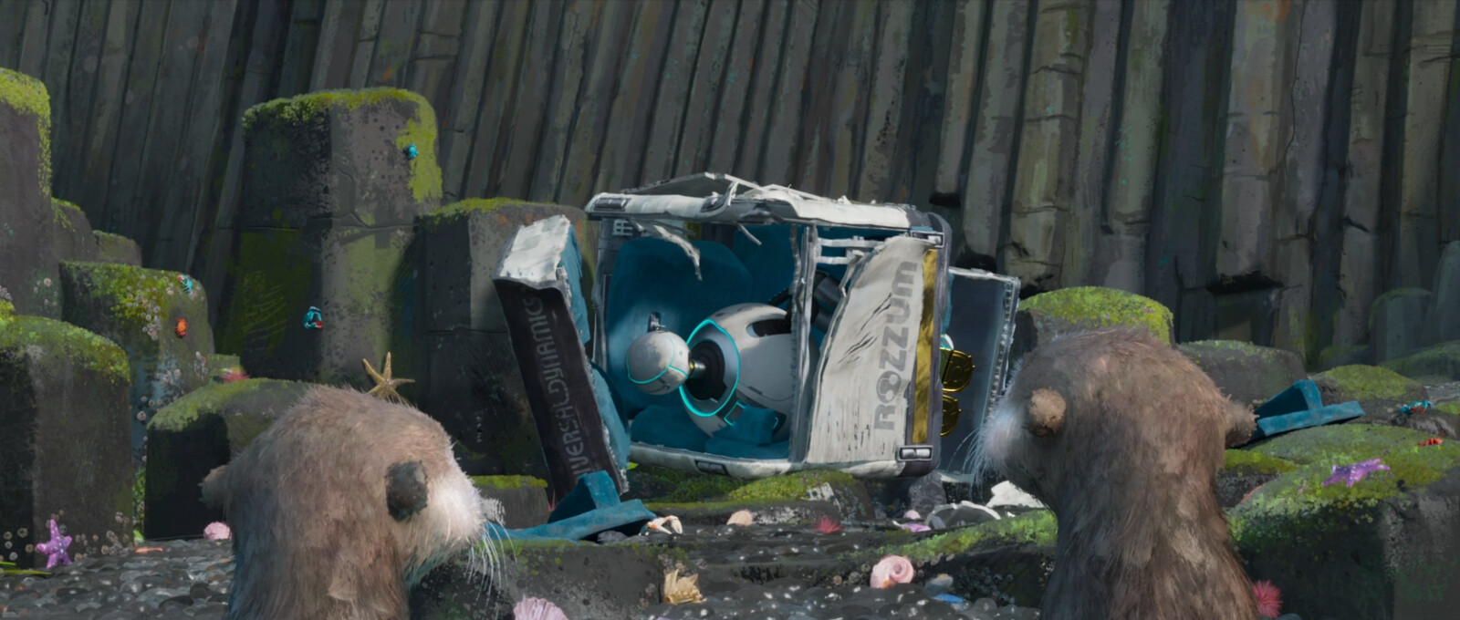 Responsible for texturing and look development of container/box, and its broken pieces.