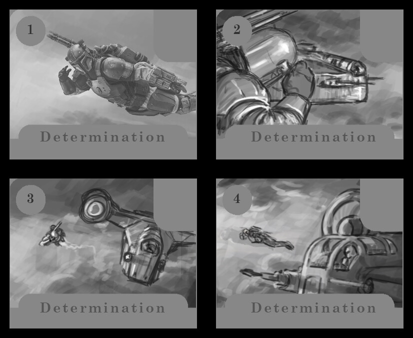 Exploratory thumbnails