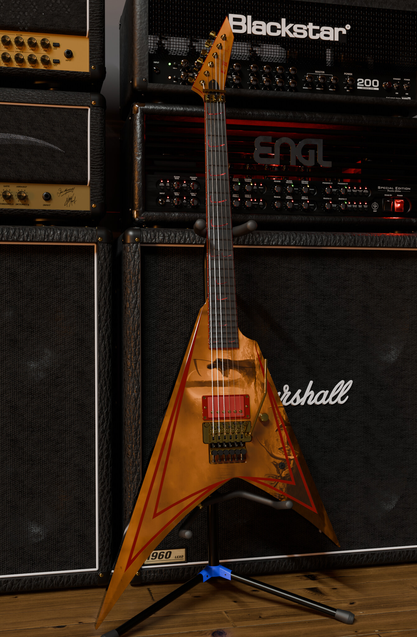 ESP E-Ⅱ alexi laiho WILD SCYTHE ESP E-II Alexi Wild Scythe