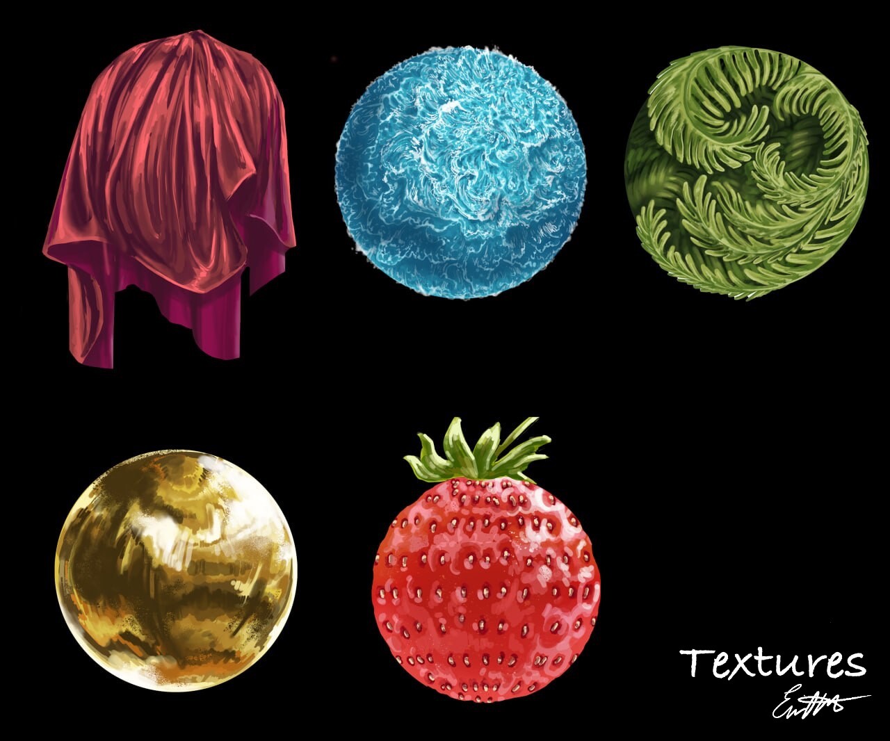 ArtStation - Texture practice