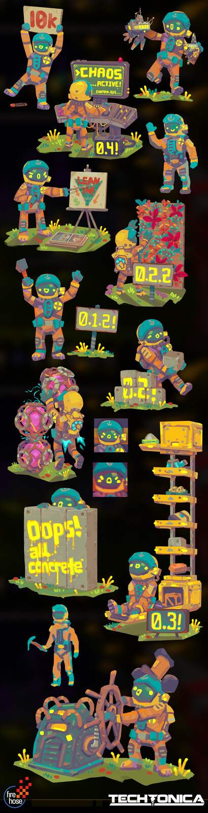 Smolbrkrs from various updates and other marketing events. Can you spot the "original"?