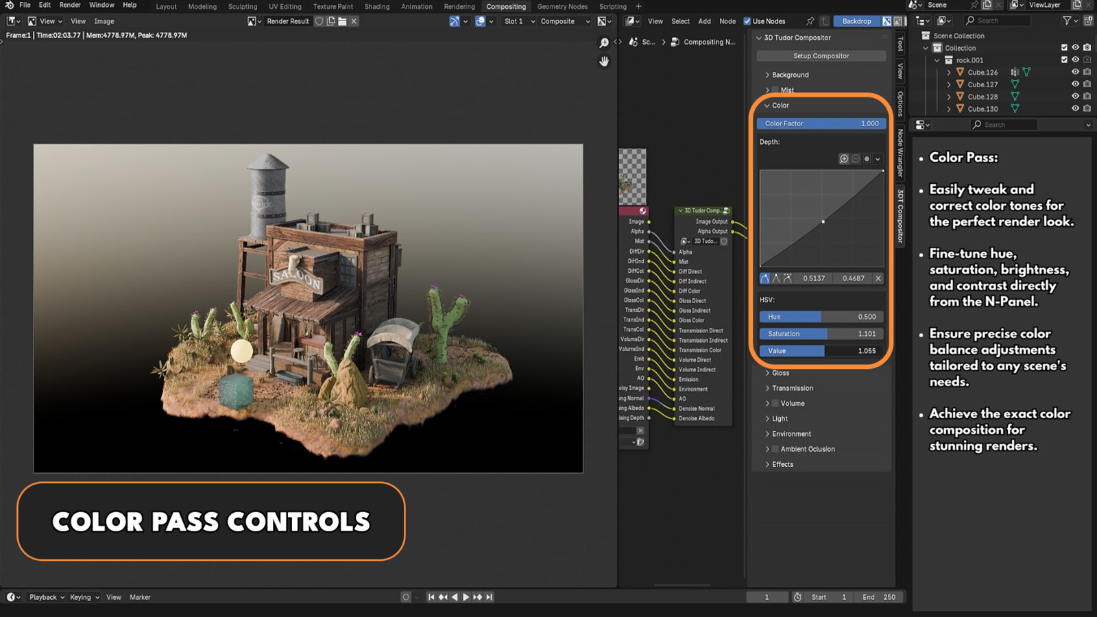 Blend Craft Compositor Blender Plugin by 3DT
