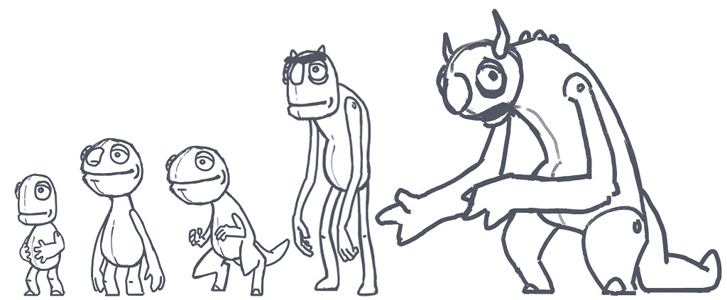 Variations of the main character