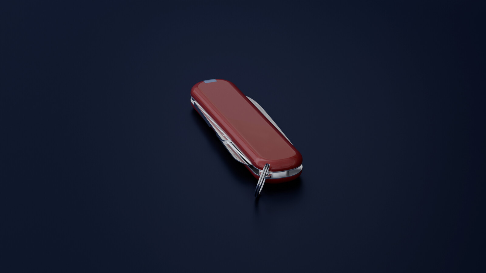 Pocket tool model, closed
