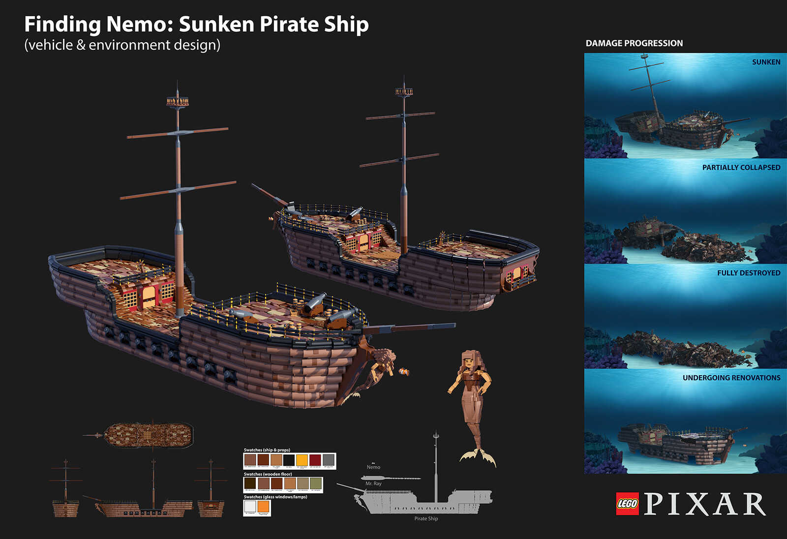 Finding Nemo: Sunken Pirate Ship