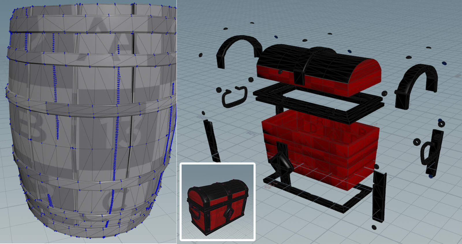 The Problem: non-fracture-friendly geo and lots of small parts. "messy" geo. Different artists modelling things differently. EG: hollow vs solid.