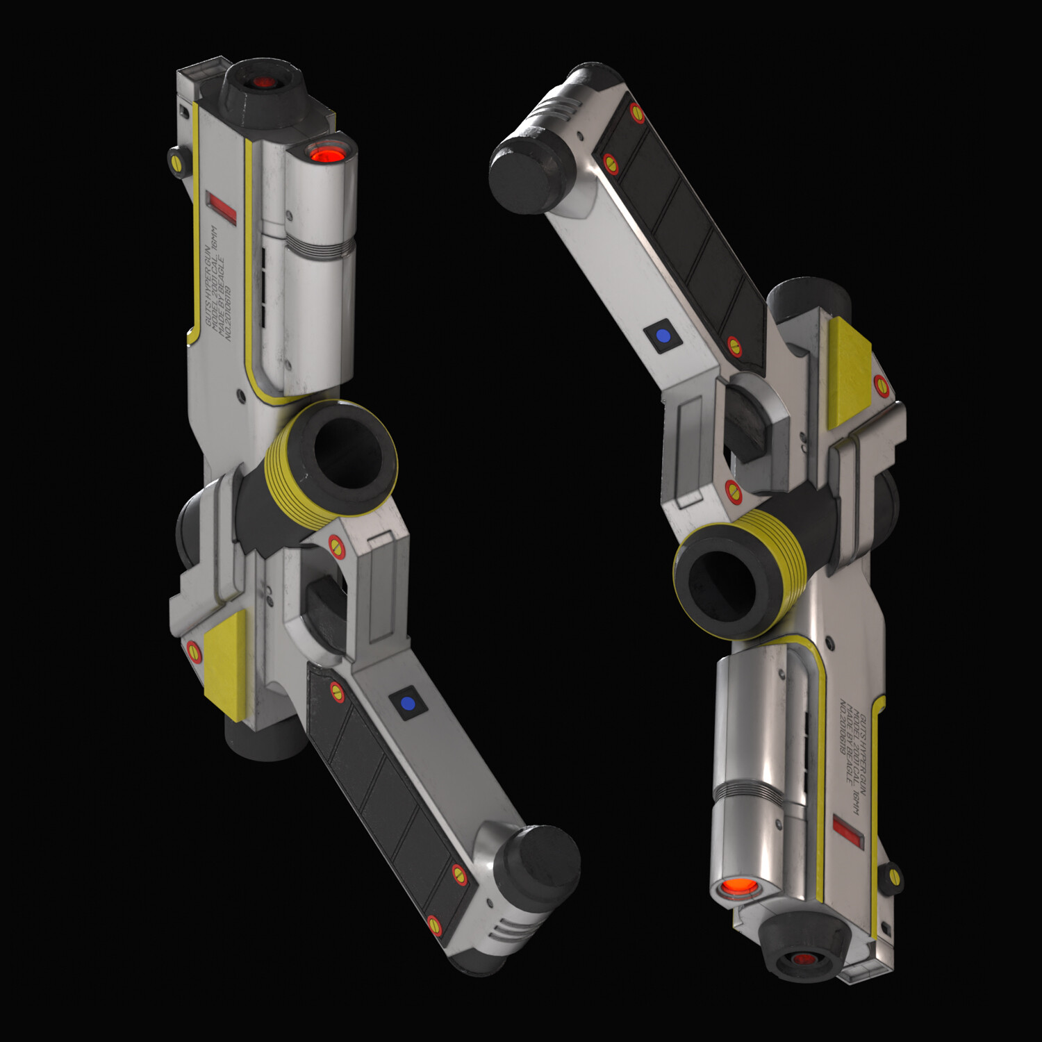 ArtStation - BANDAI ULTRAMAN GUTS-HYPER-GUN