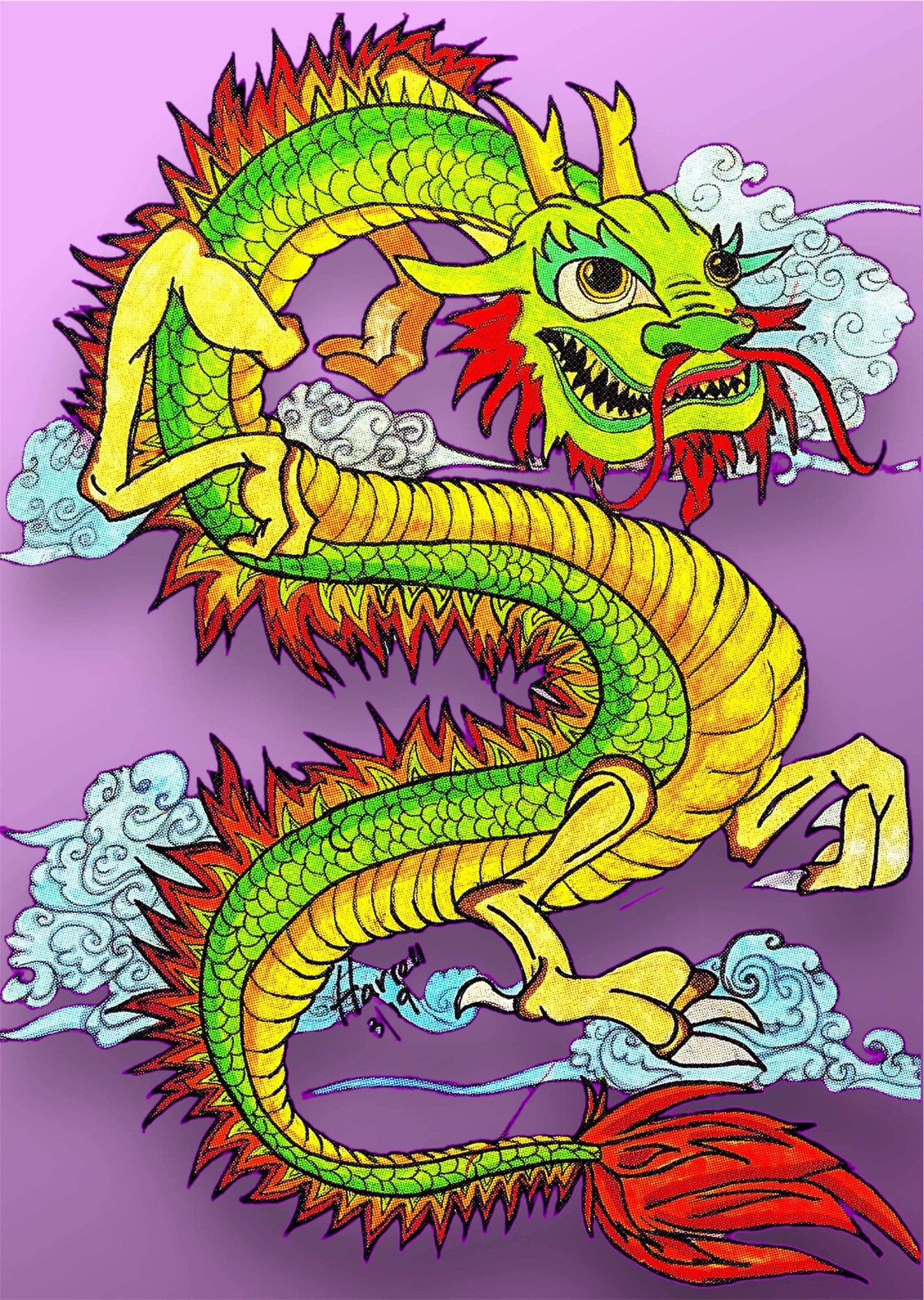 The Good luck Dragon