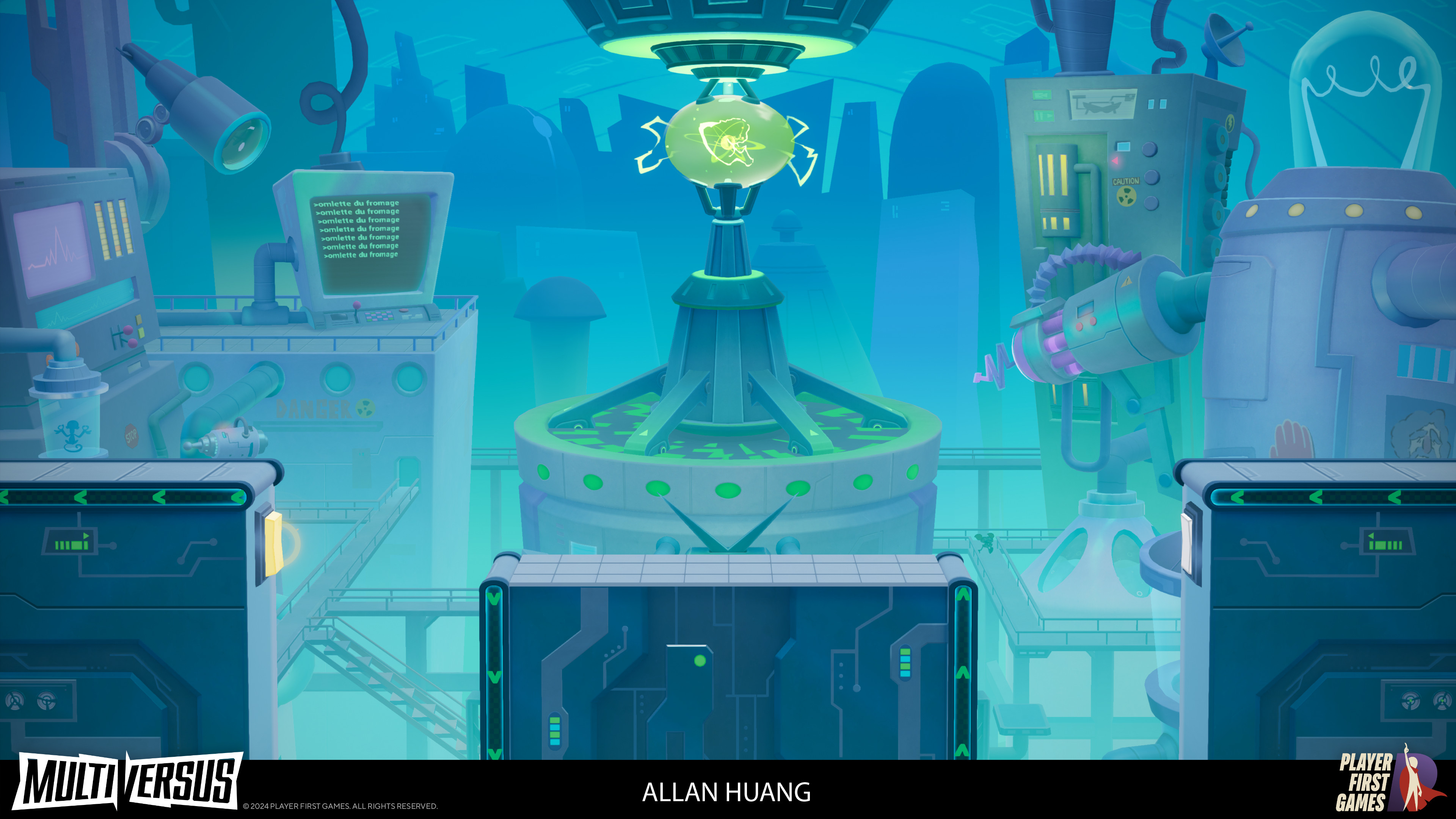 View of the level including the initial stages