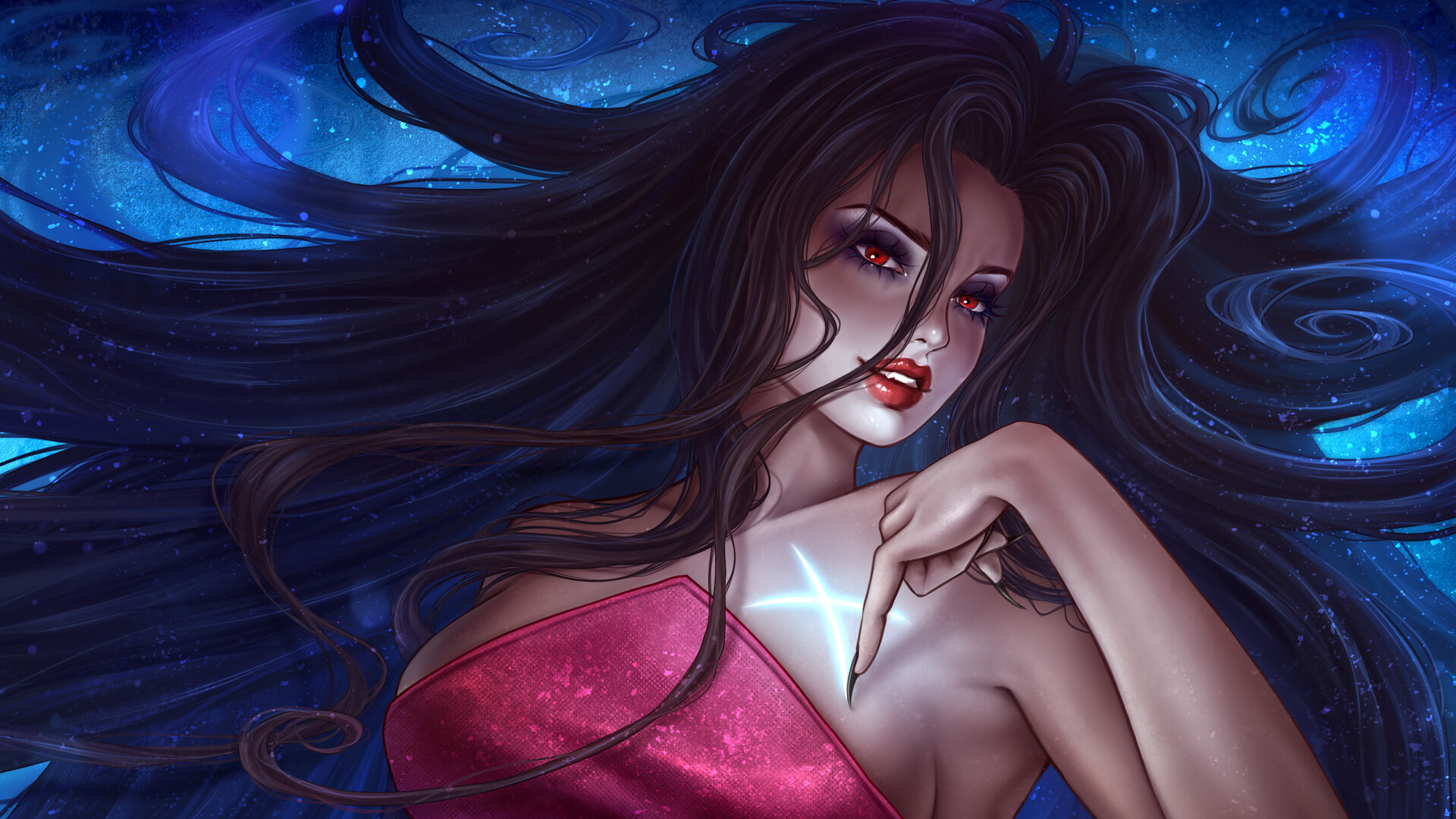 KonoSuba: God's Blessing on This Wonderful World! Birthday Celebration  2023: Newly Drawn Large Life-Sized Tapestry Eris - Tokyo Otaku Mode (TOM), image size:1920x1080