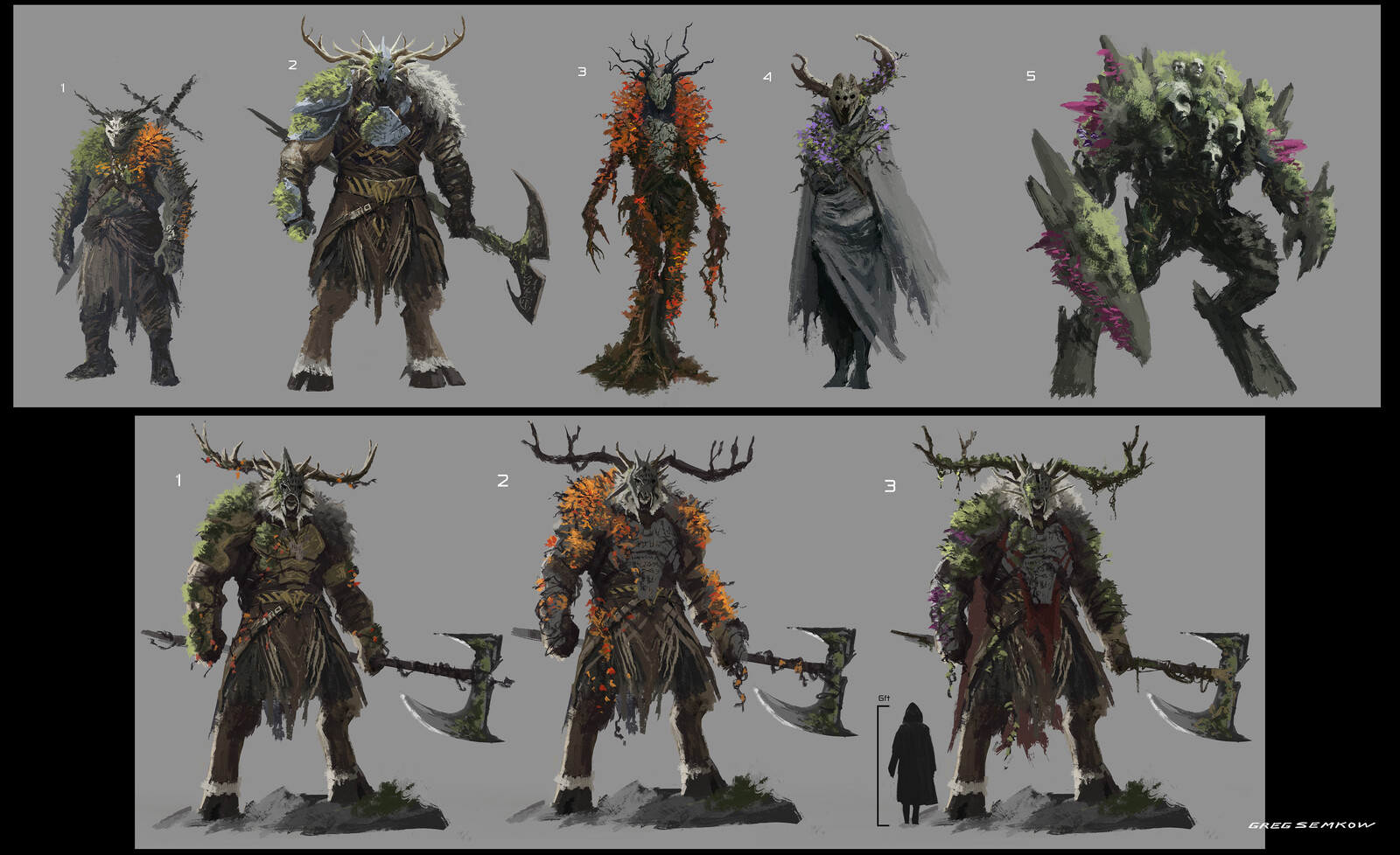 Creature sketches