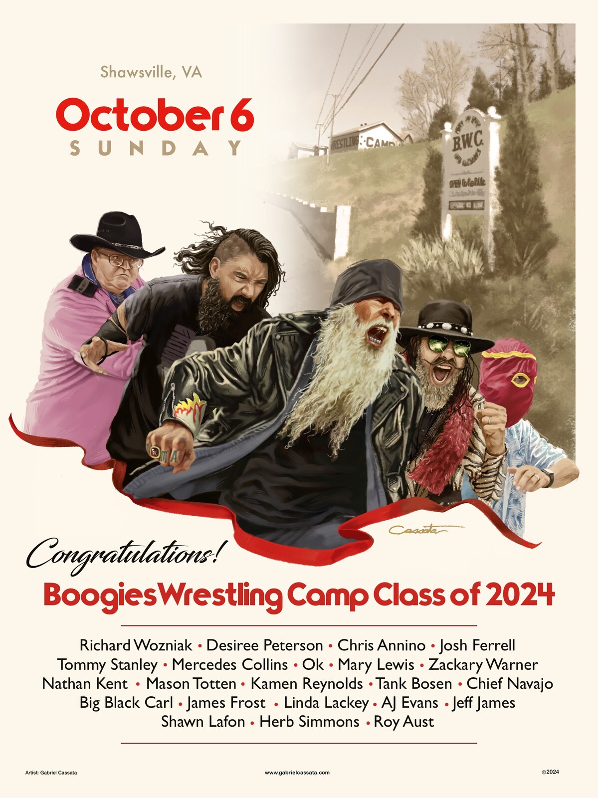 BWC 2024 Graduation Program Art