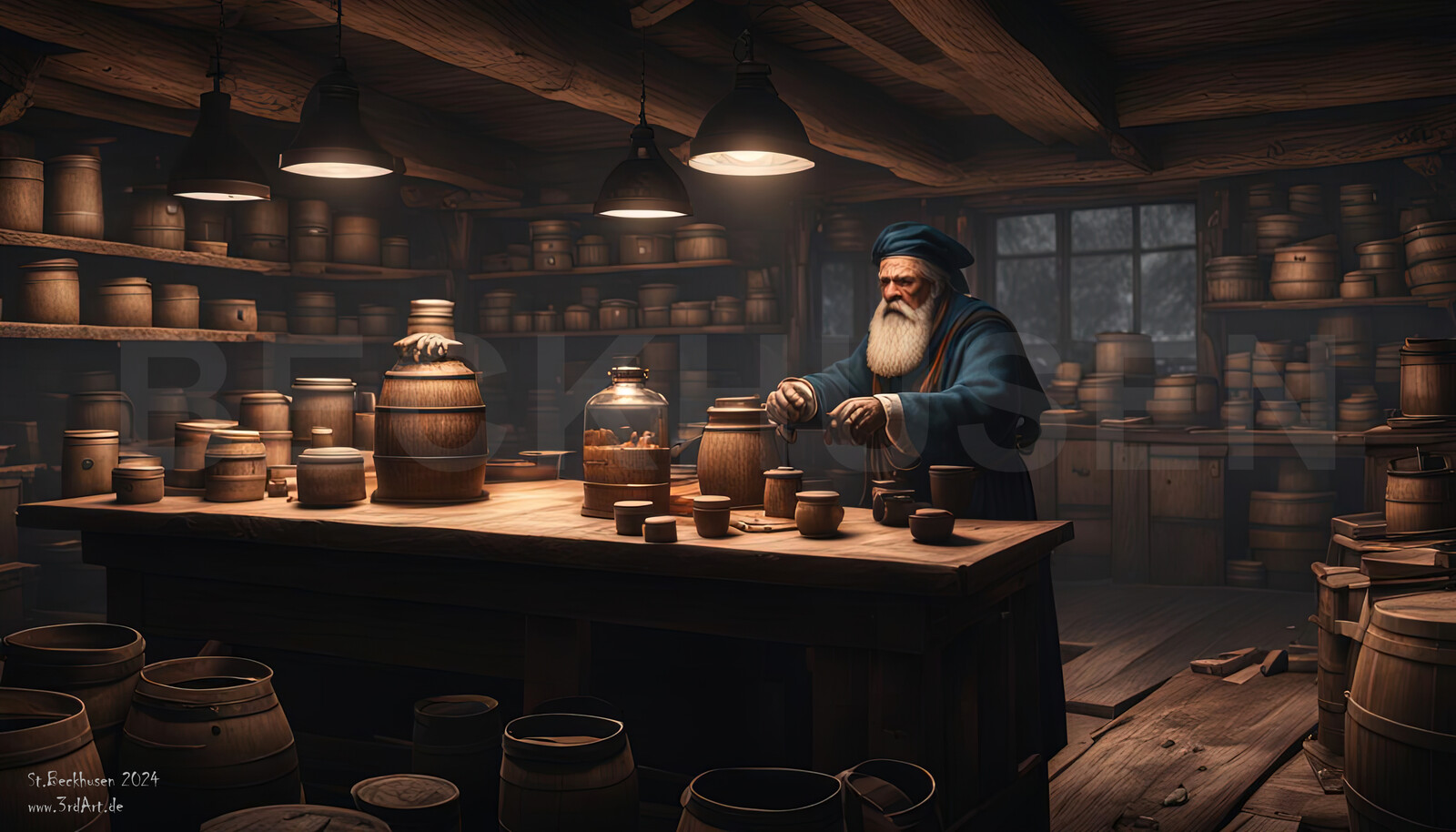 "The Brew", a complete set with 9 artworks is available on request for commercial use. Don't hesitate to contact me. 