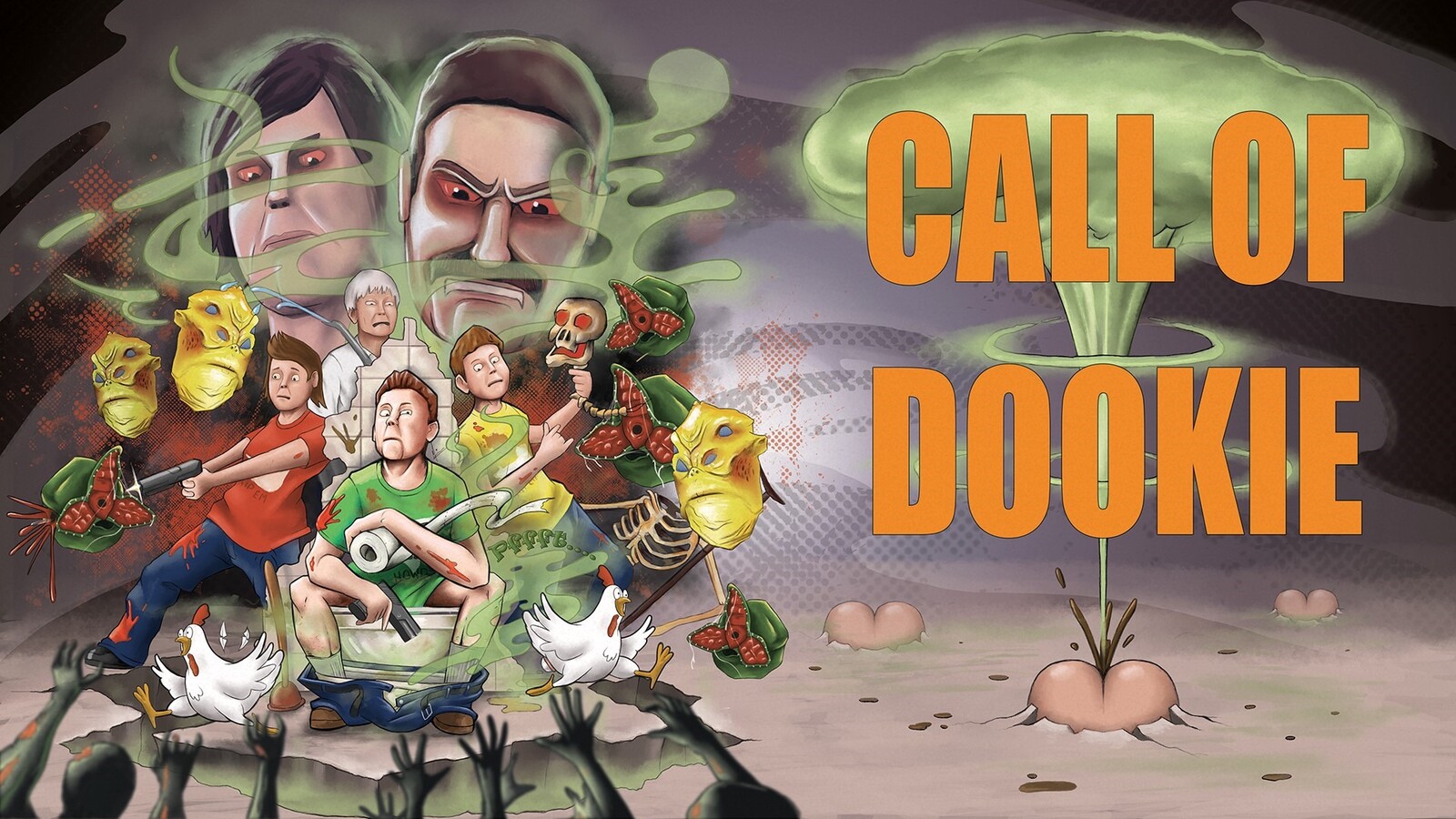 Steam Key art for the FPS game Call of Dookie