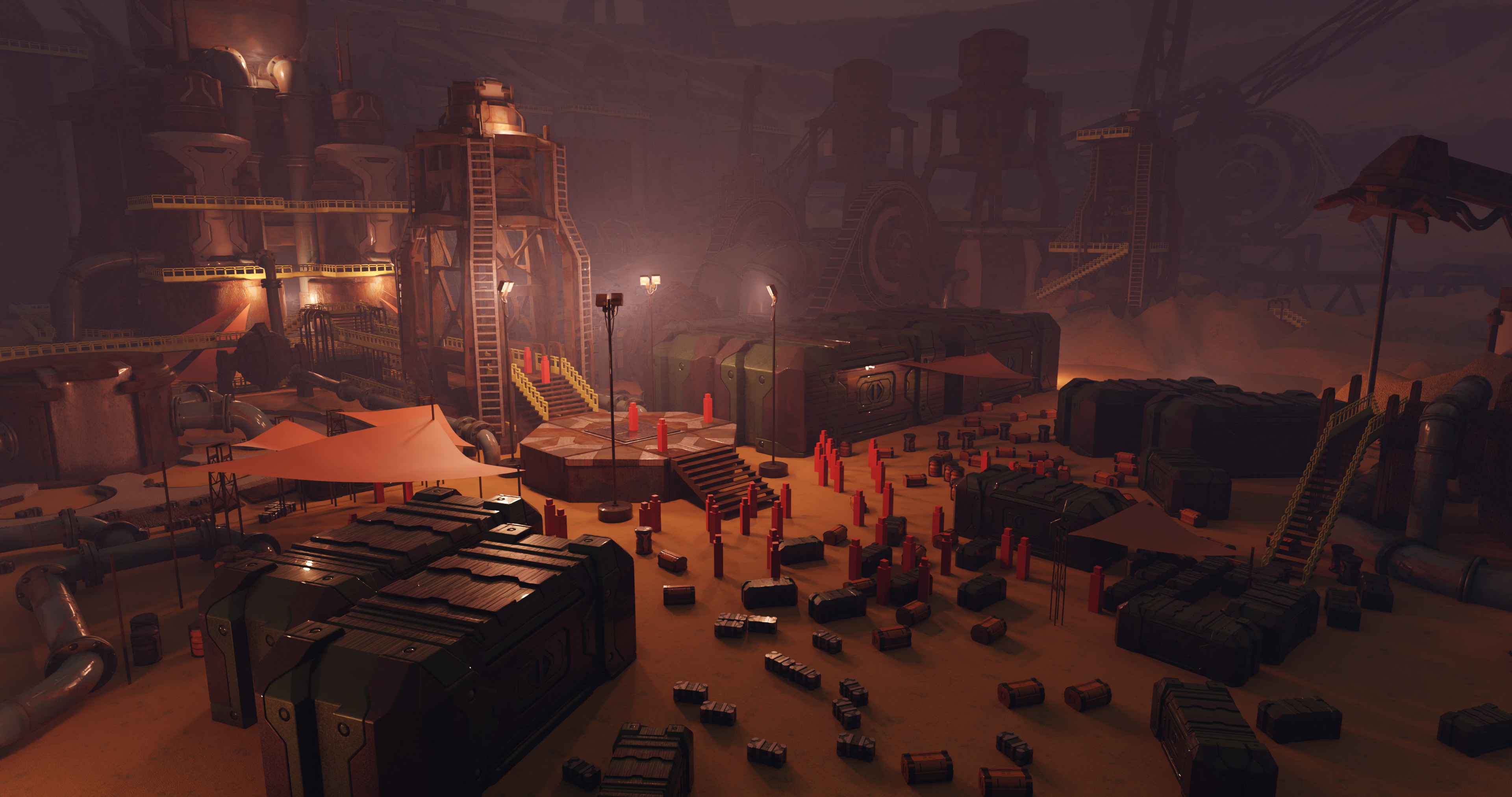 Early lighting test