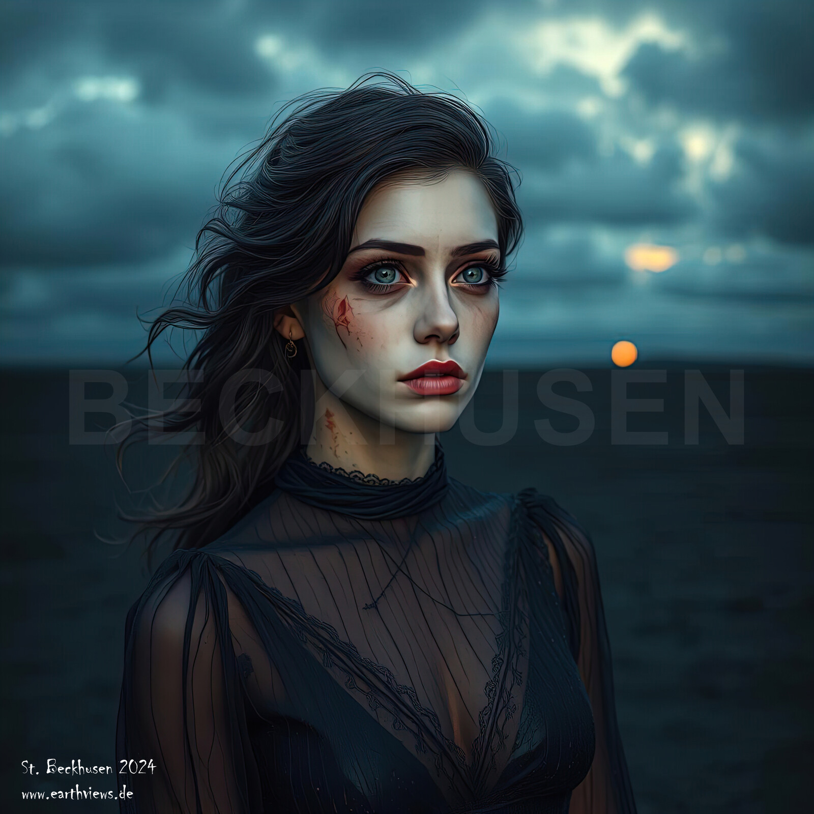 Spooky art by an abstract theme. All artworks are on request available for sale. More sets will follow.