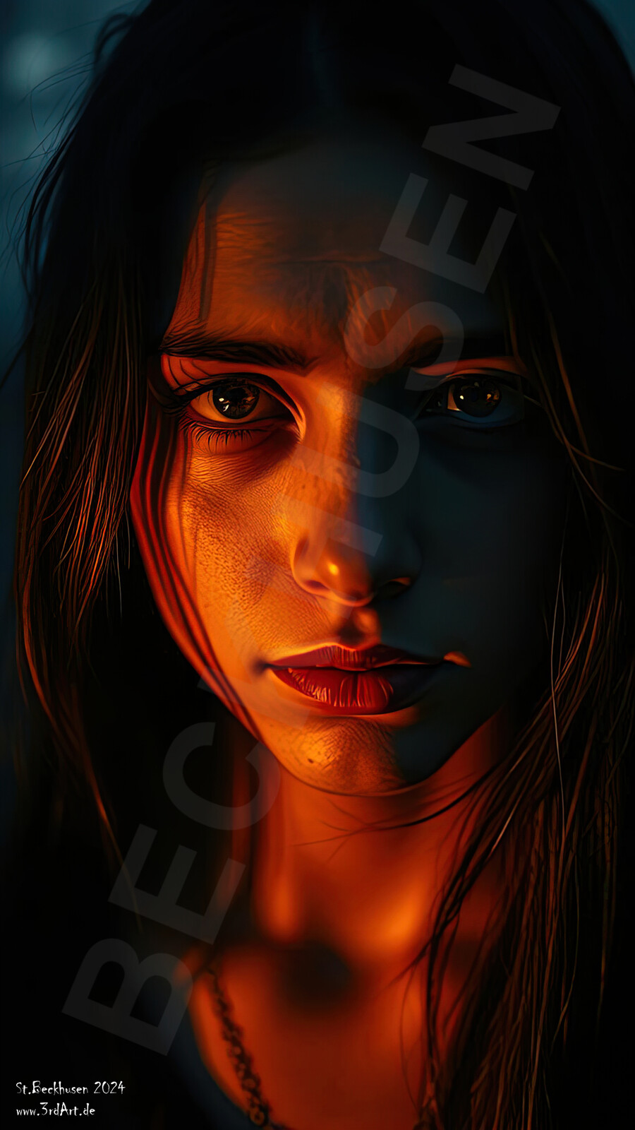 Spooky art by an abstract theme. All artworks are on request available for sale. More sets will follow.