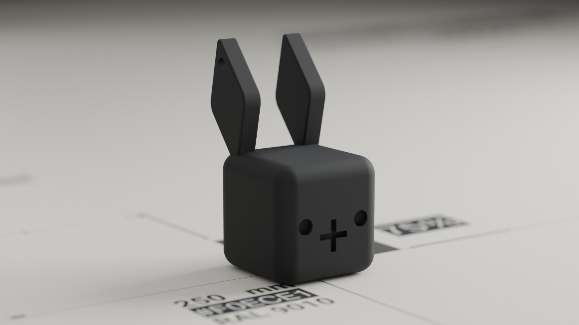 ArtStation - Rabbit Keychain