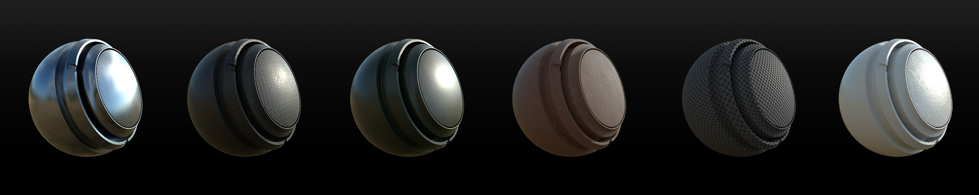 Substance materials I hand-made for the project