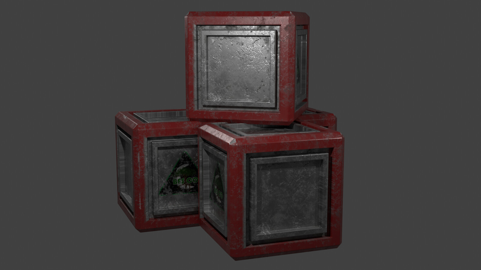 Textured Crates Used in the Project