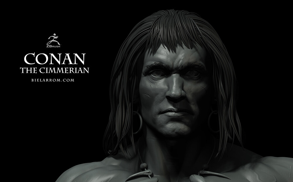 Conan the Cimmerian - 3d model (ZBrush)