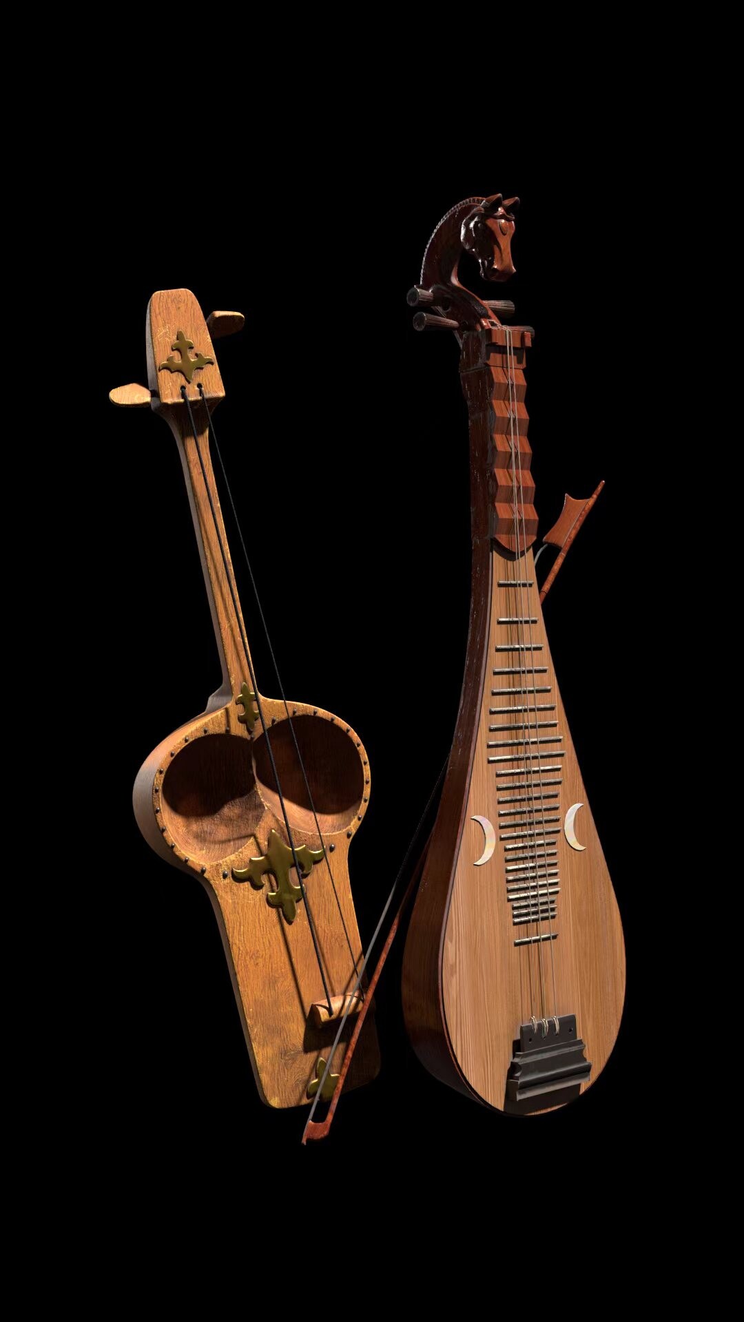 ArtStation - 乐器马头琴