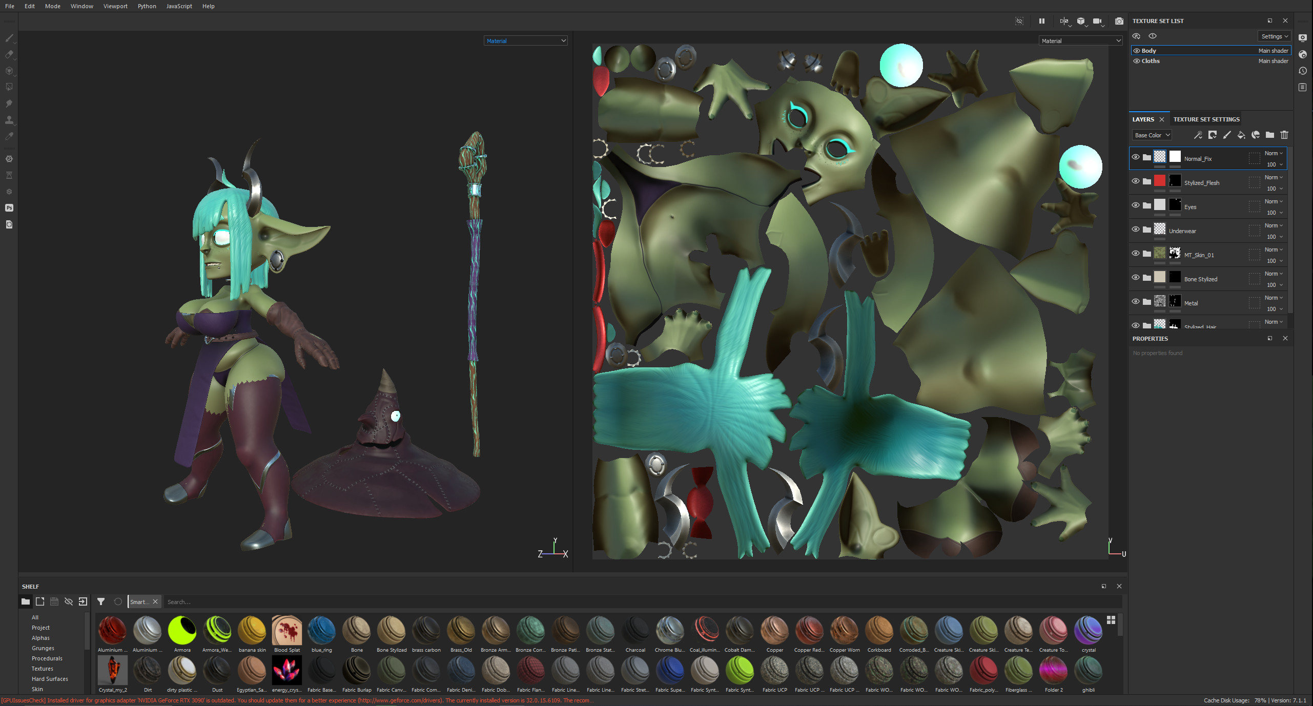 In Substance Painter