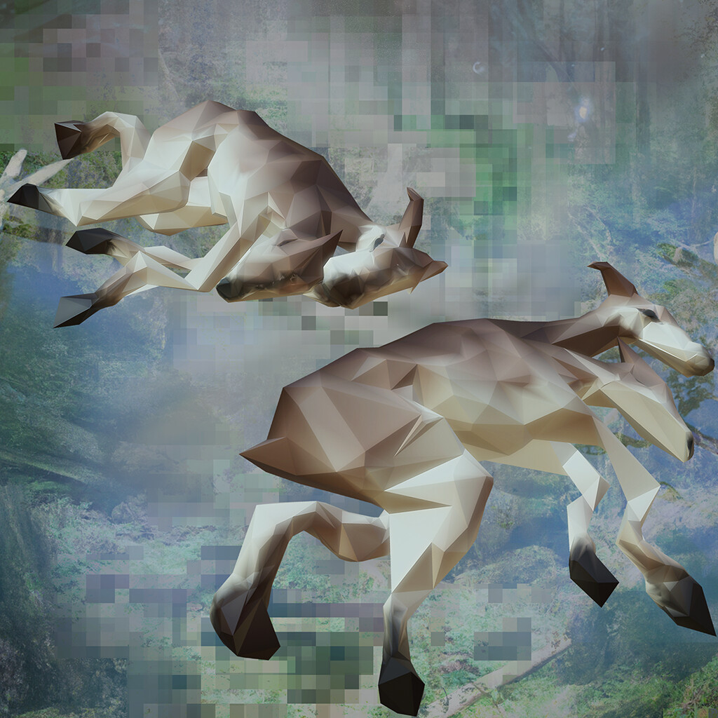 Two-headed Fawn (Stillborn)