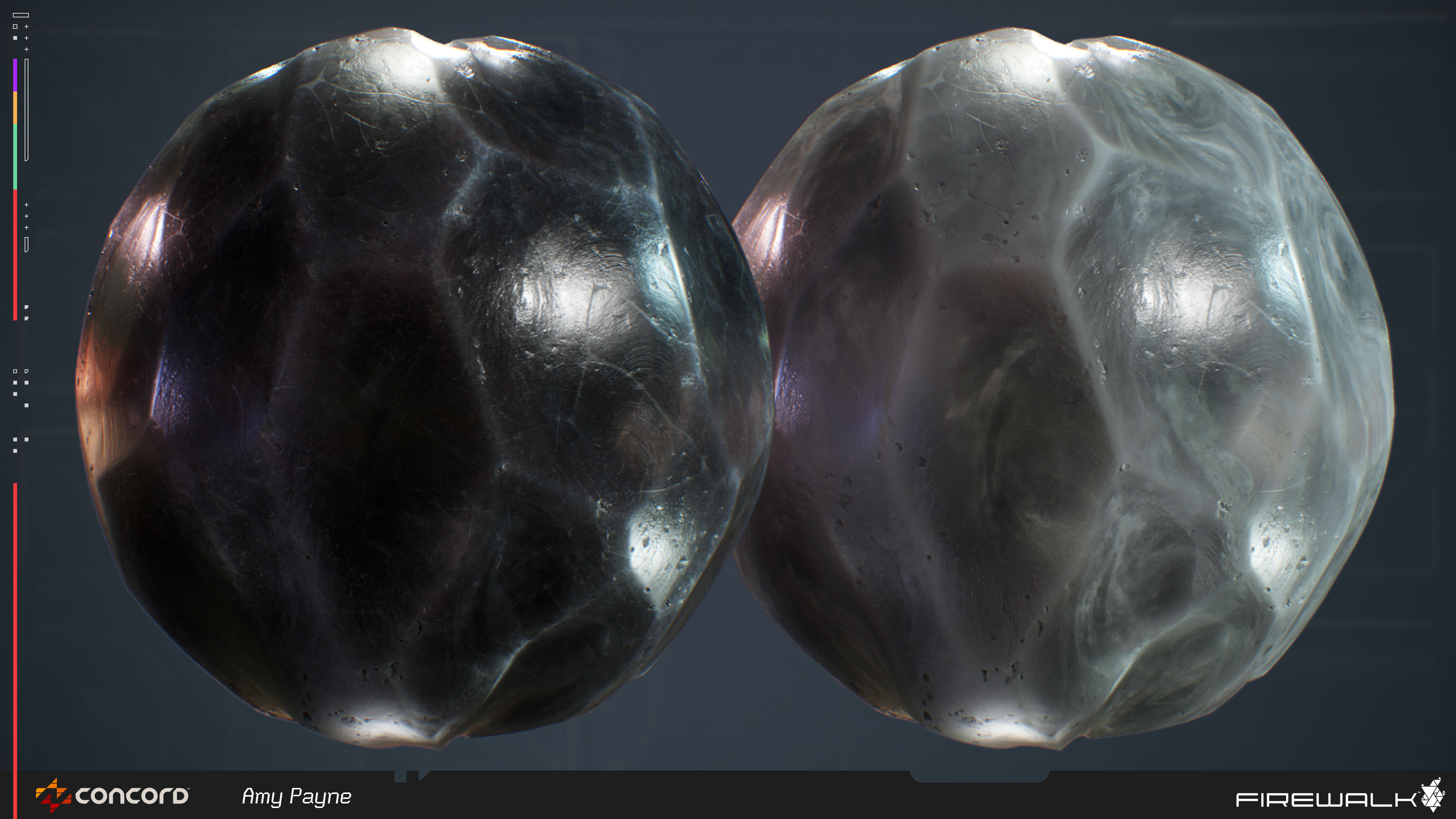 Initial Obsidian material exploration.