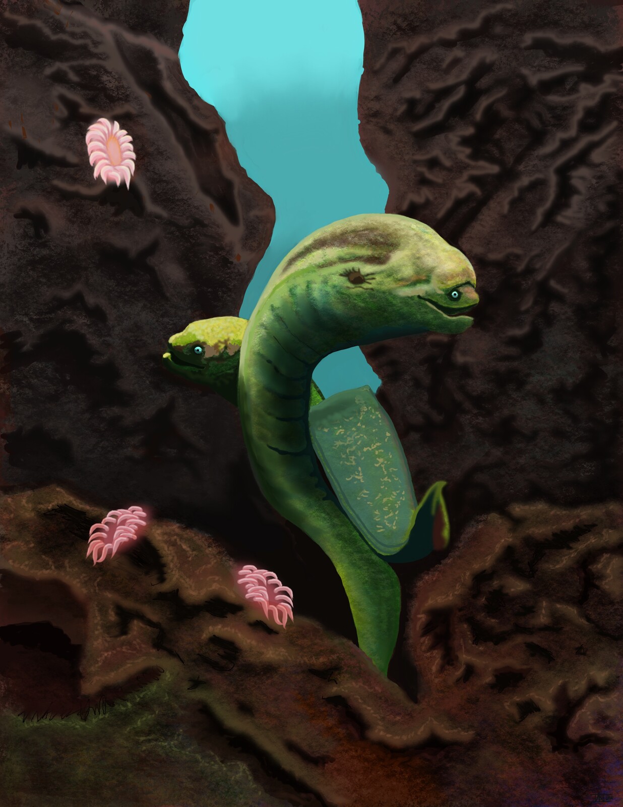 Two Green Buddies
