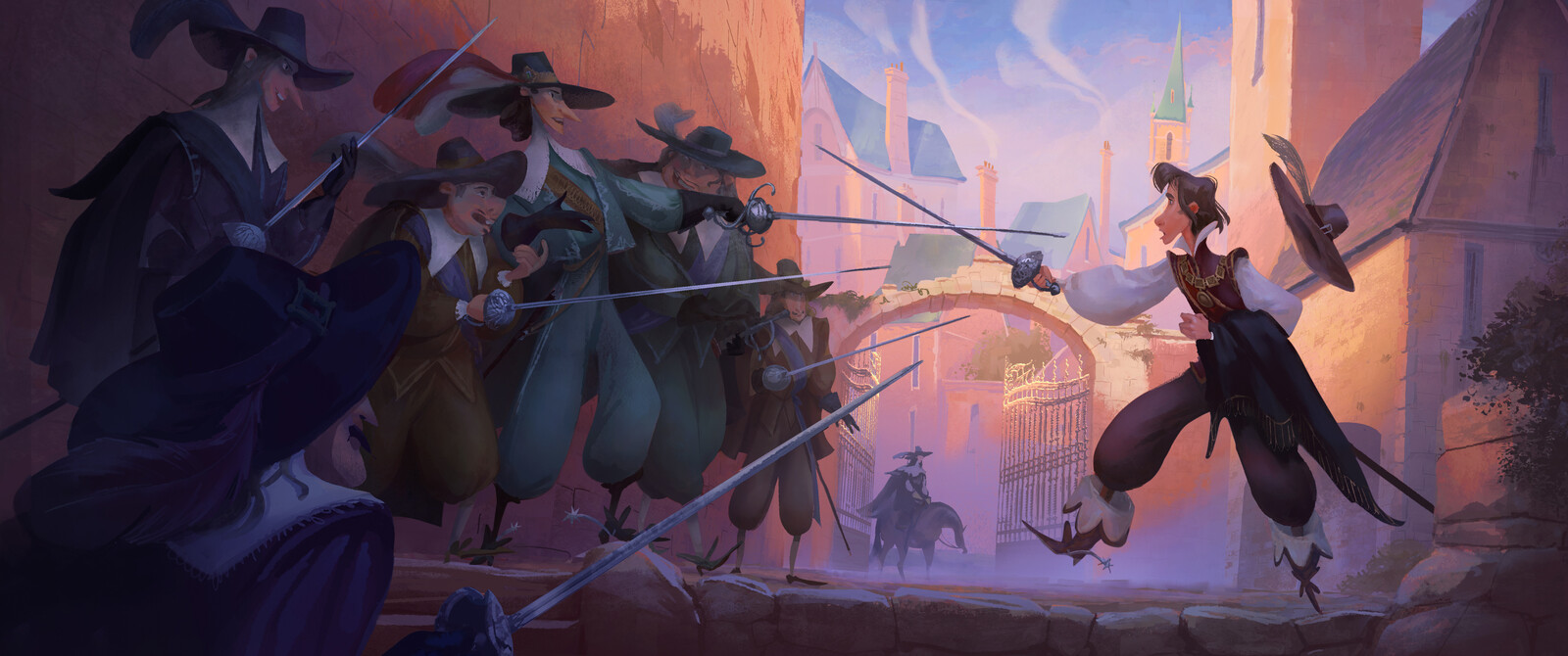 An unequal duel