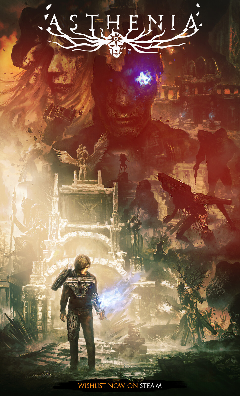 ASTHENIA-Steam Game Art-Altered Poster