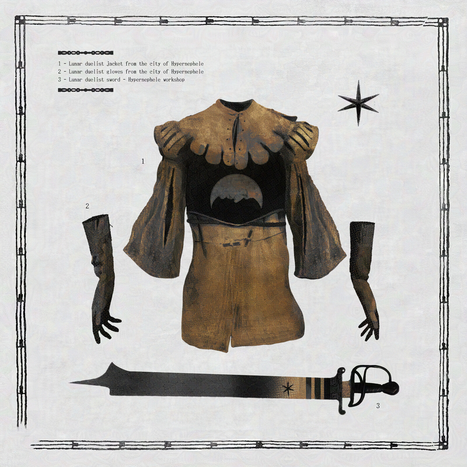 Lunar duelist equipment