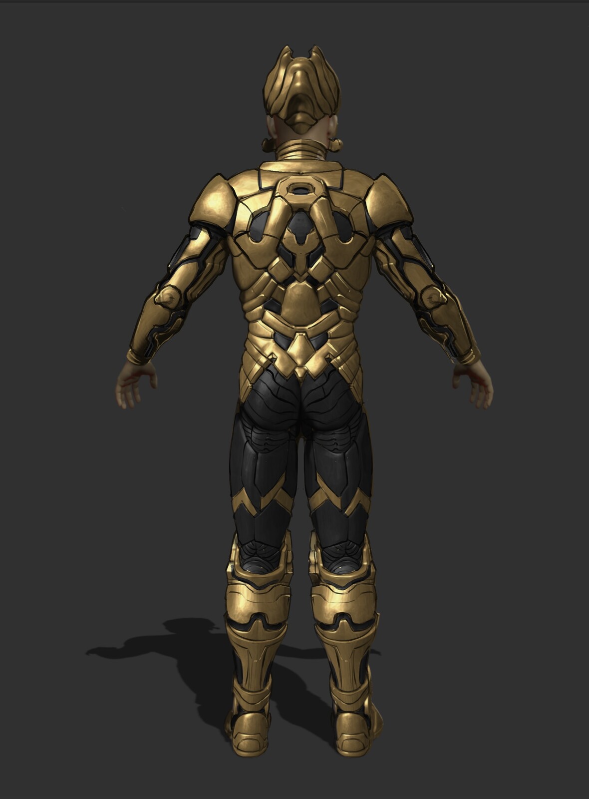 3D sculpt paint over - rough planning.