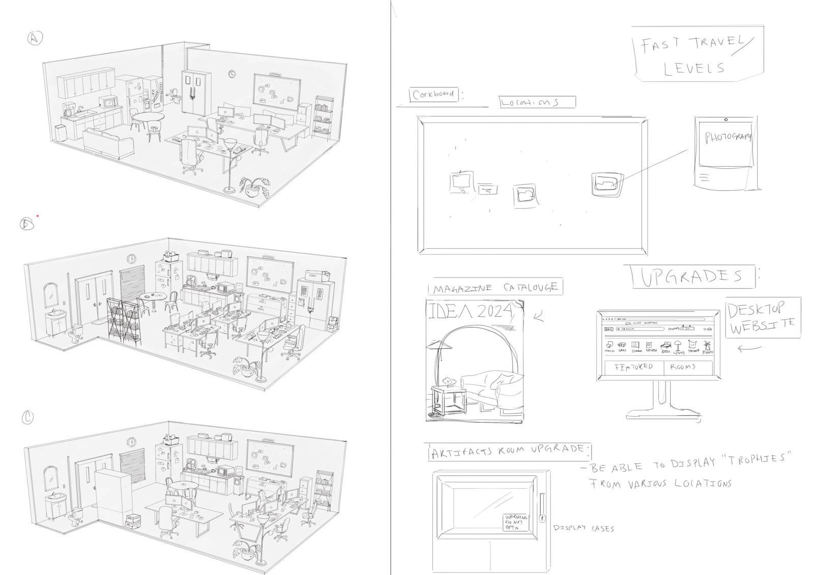 Interior explorations.