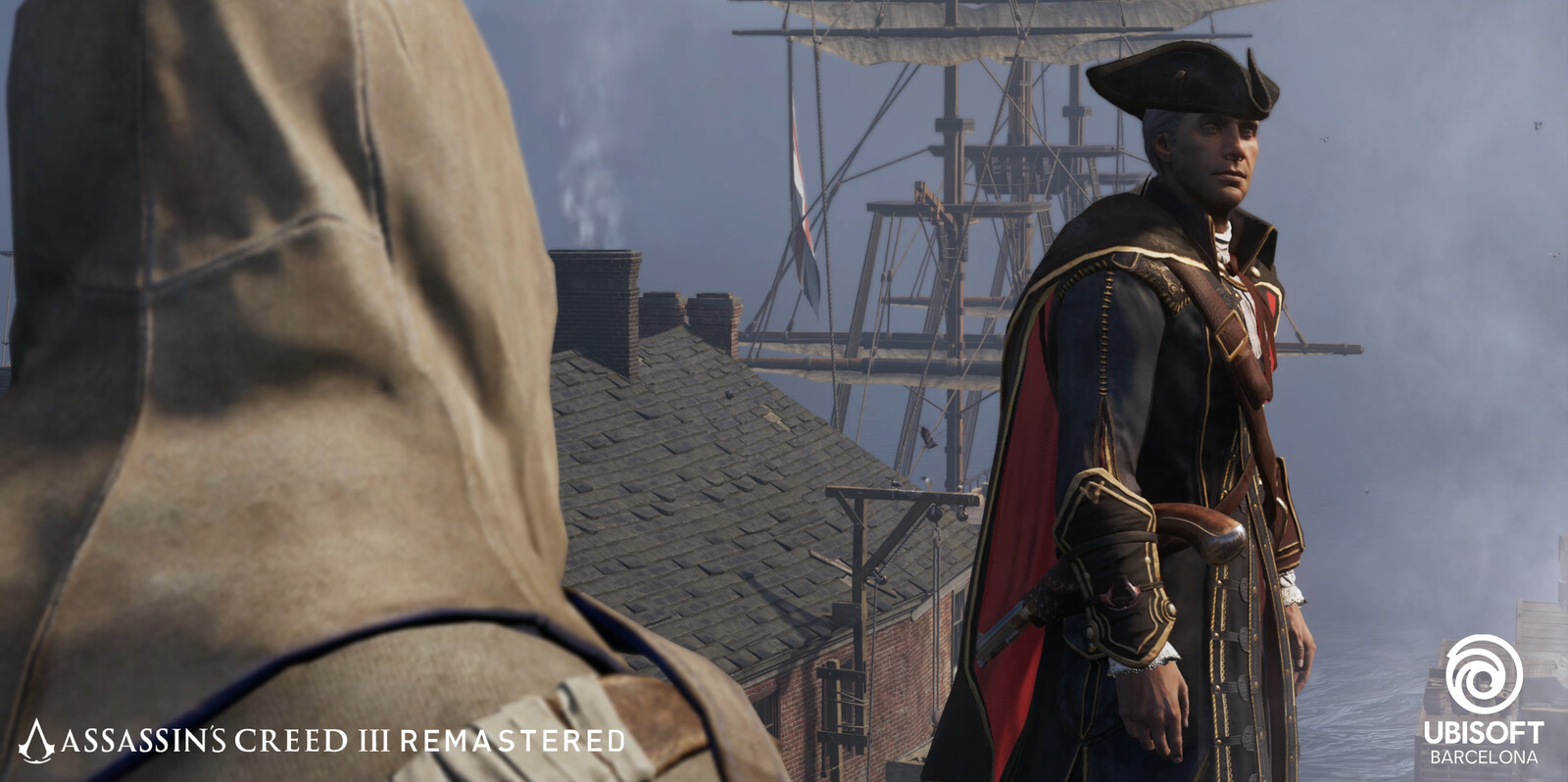 Victoria Madurga - AC3 remastered work example from Ubisoft Barcelona, image size:1600x798