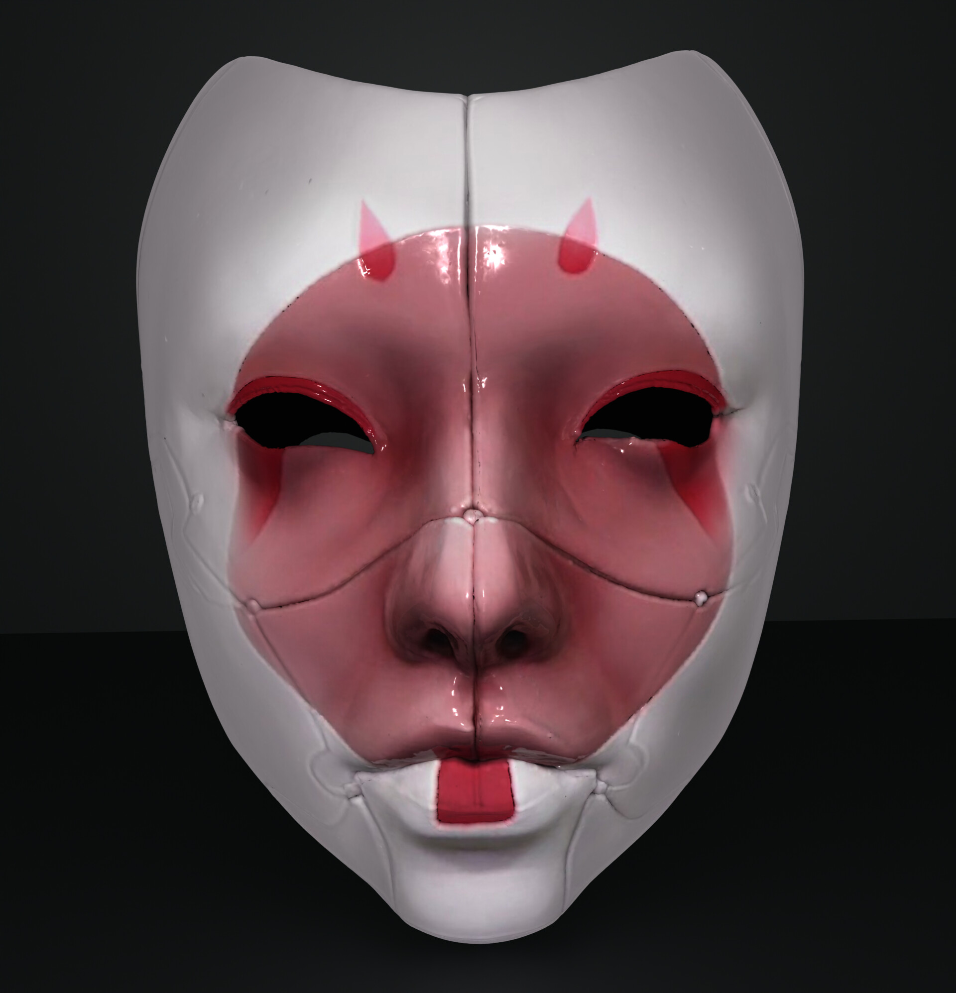 Skull Mask in Leatherette - Etsy