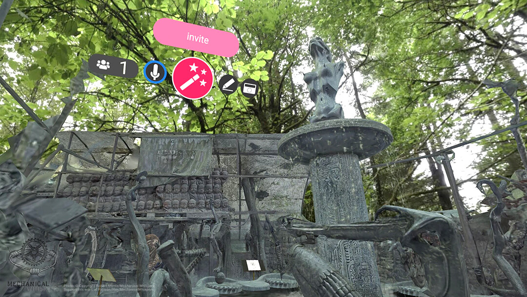ArtStation - H.R. Giger Zodiac Fountain in VR, Zurich