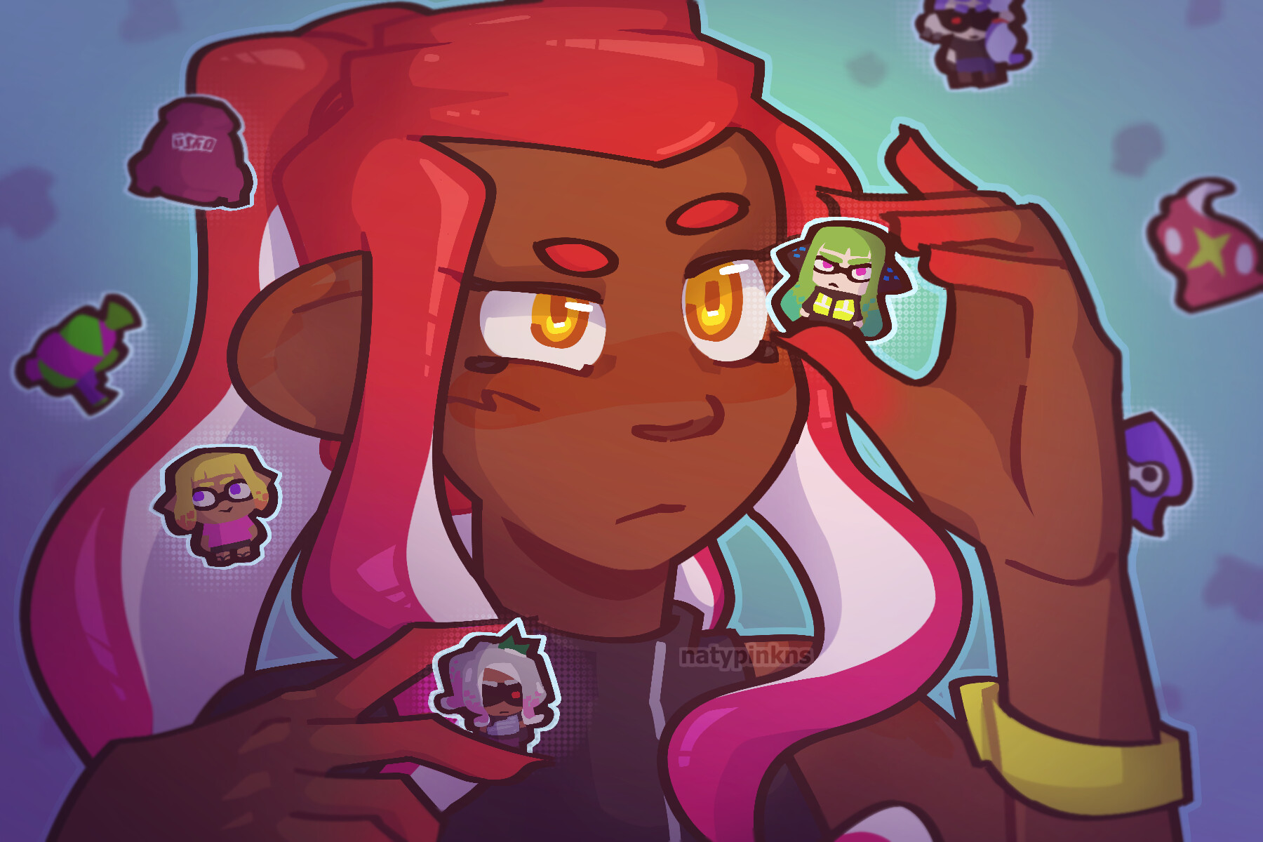 ArtStation - Splatoon fanart