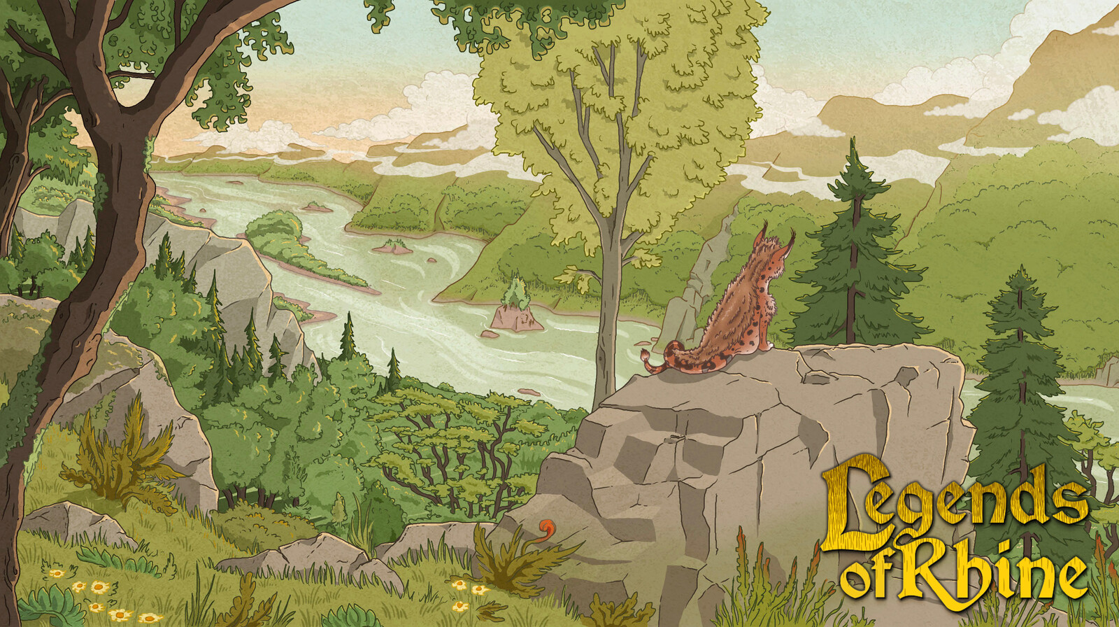 Legends of Rhine - an animated webseries by Keivan Akbari &amp; Fritz D. Thiel
