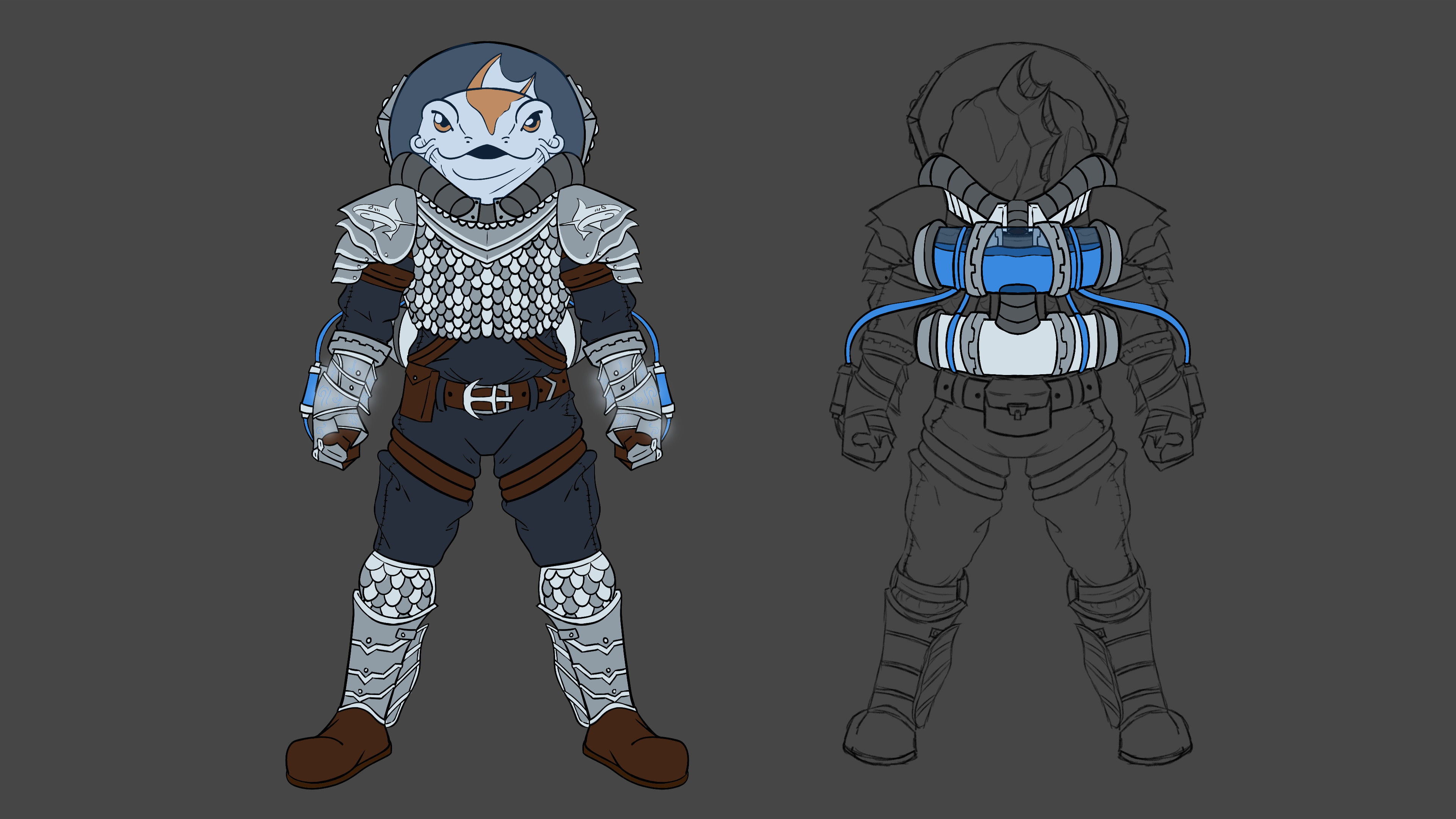Locathah Final Palette - Turn Around