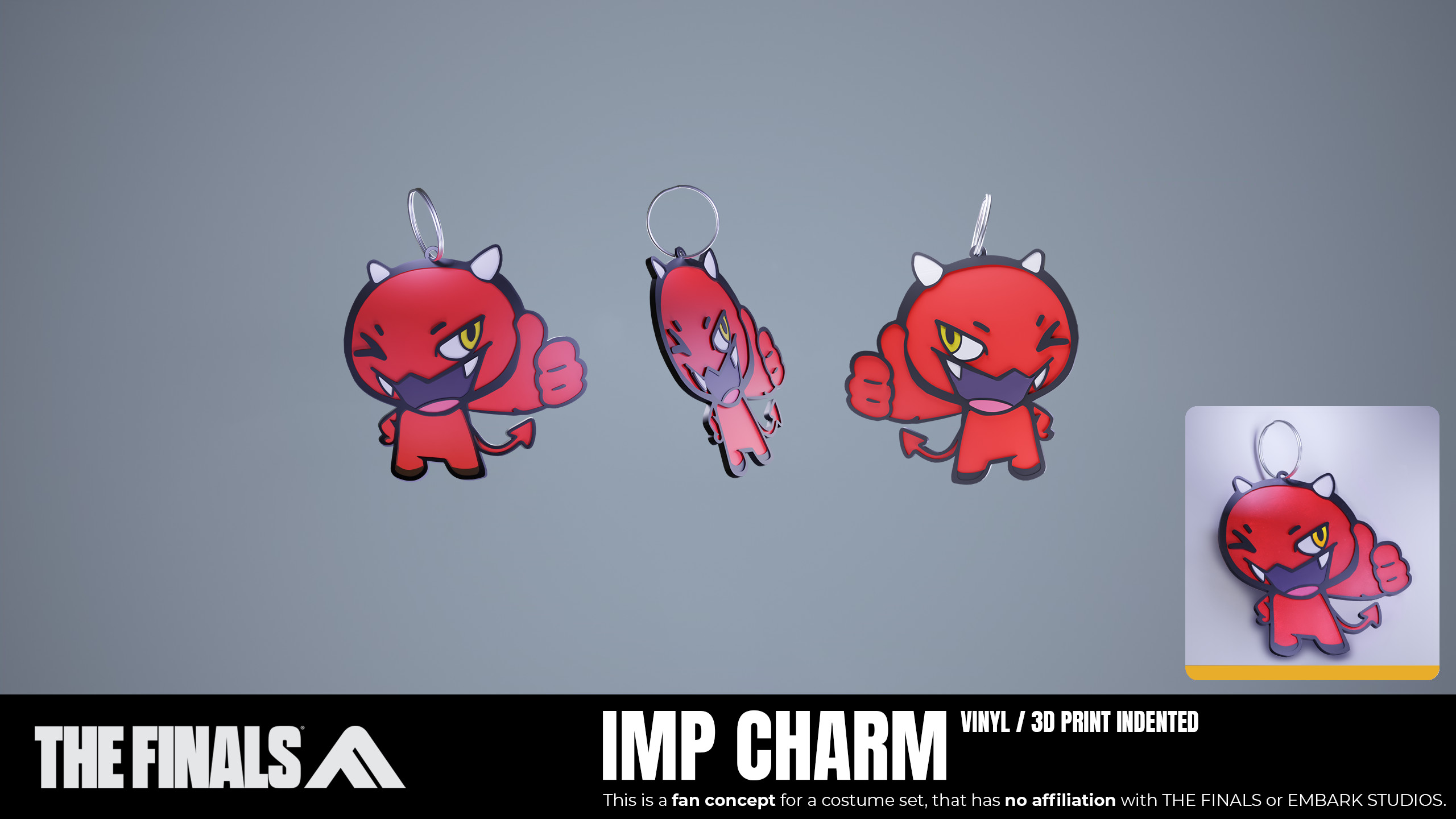Charm:   Approving Wrongdoer
Description: For the contestant who really just wants someone to validate their awful behavior.
