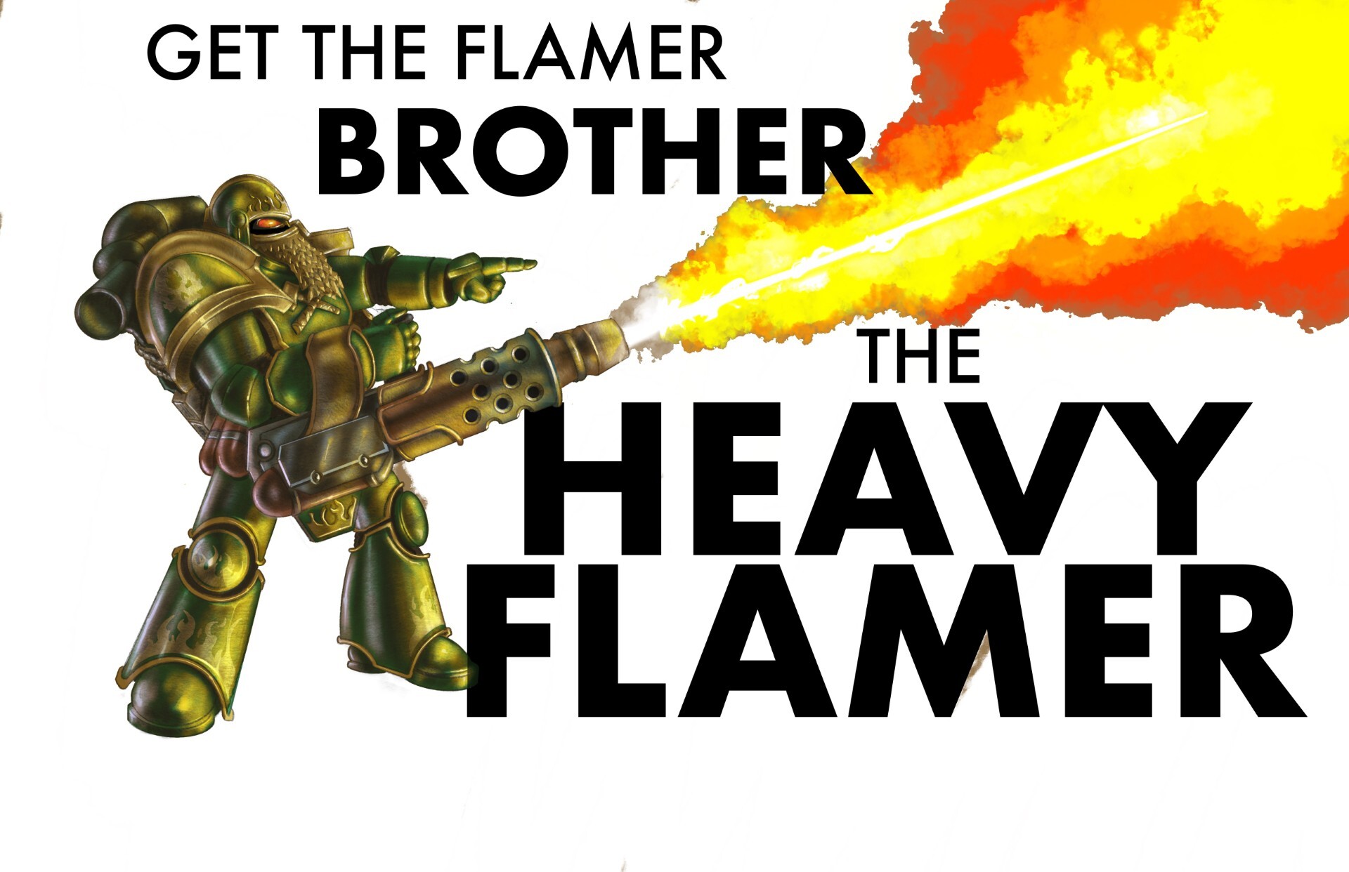 ArtStation - The Heavy Flamer!