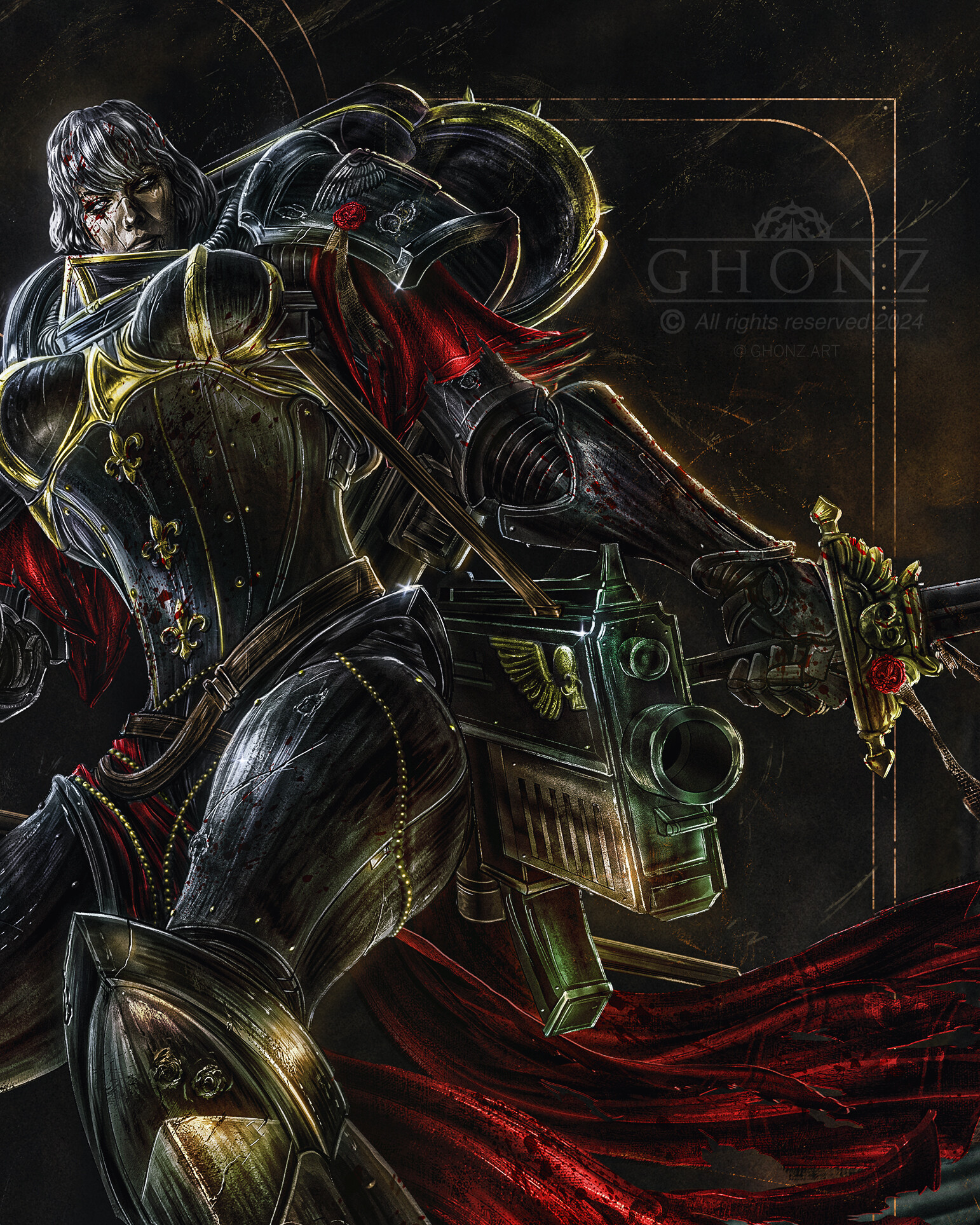 ArtStation - Sister of Battle / Adepta Sororitas WH40K