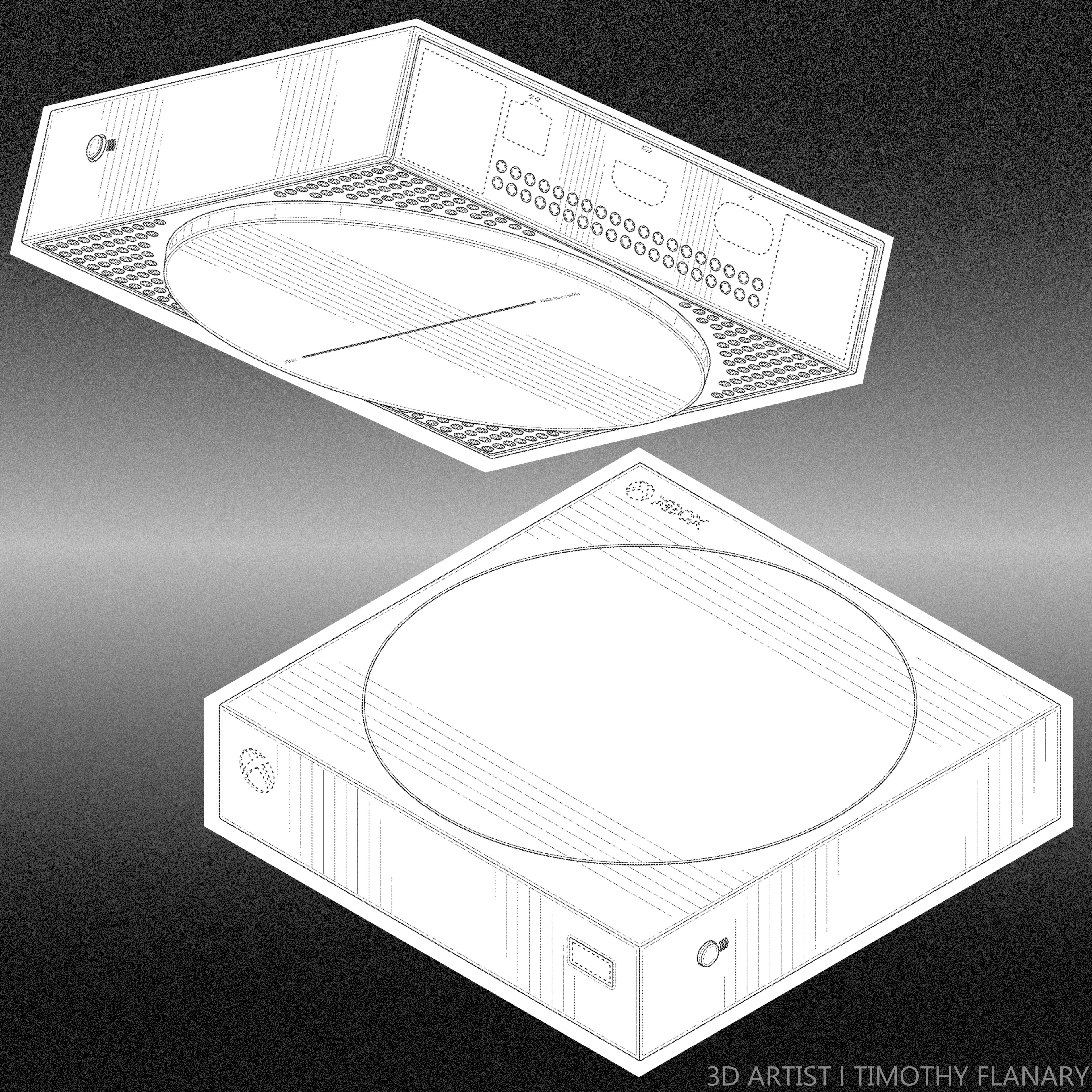 Bottom Angle Blueprint, Top Angle Blueprint