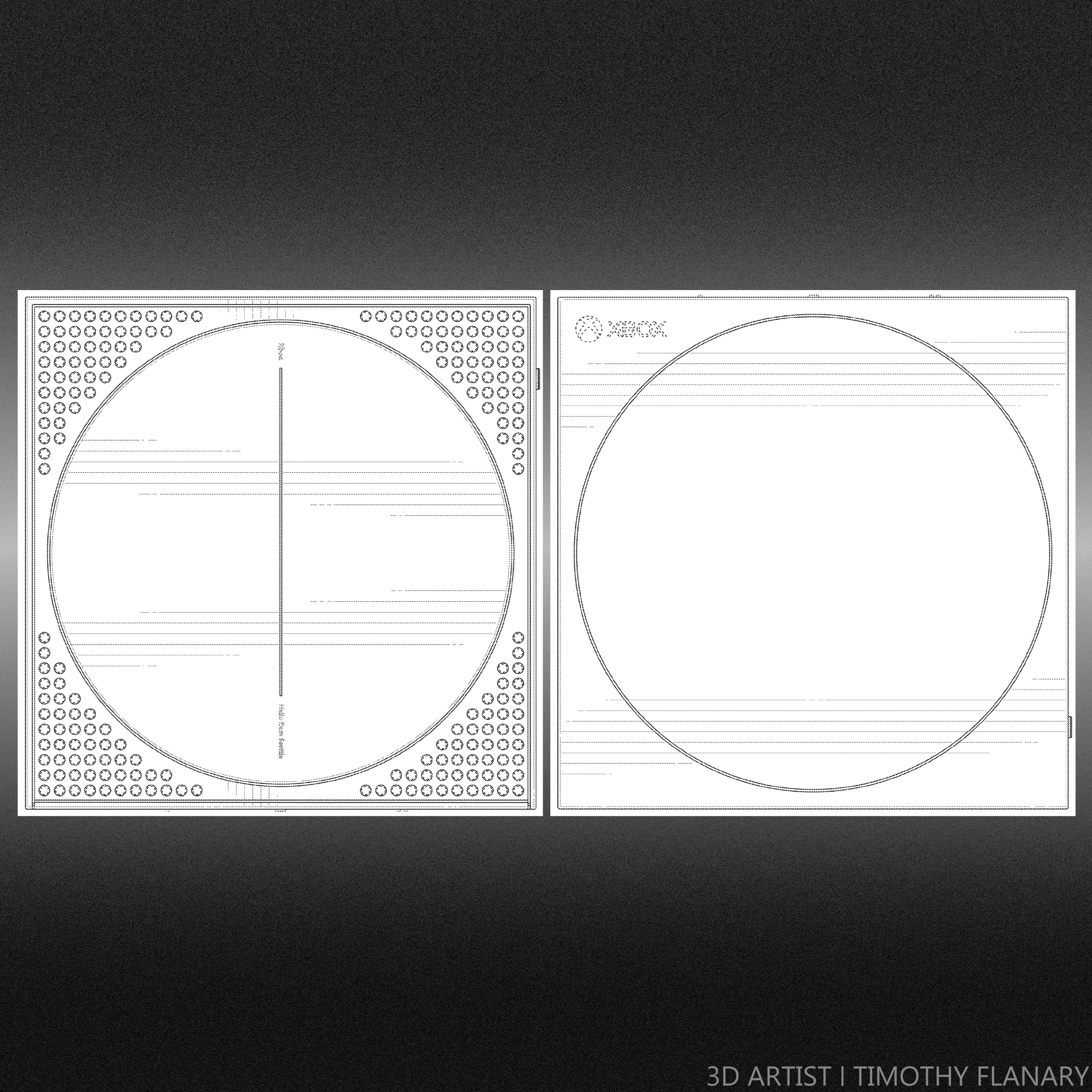Bottom Angle Blueprint, Top Angle Blueprint