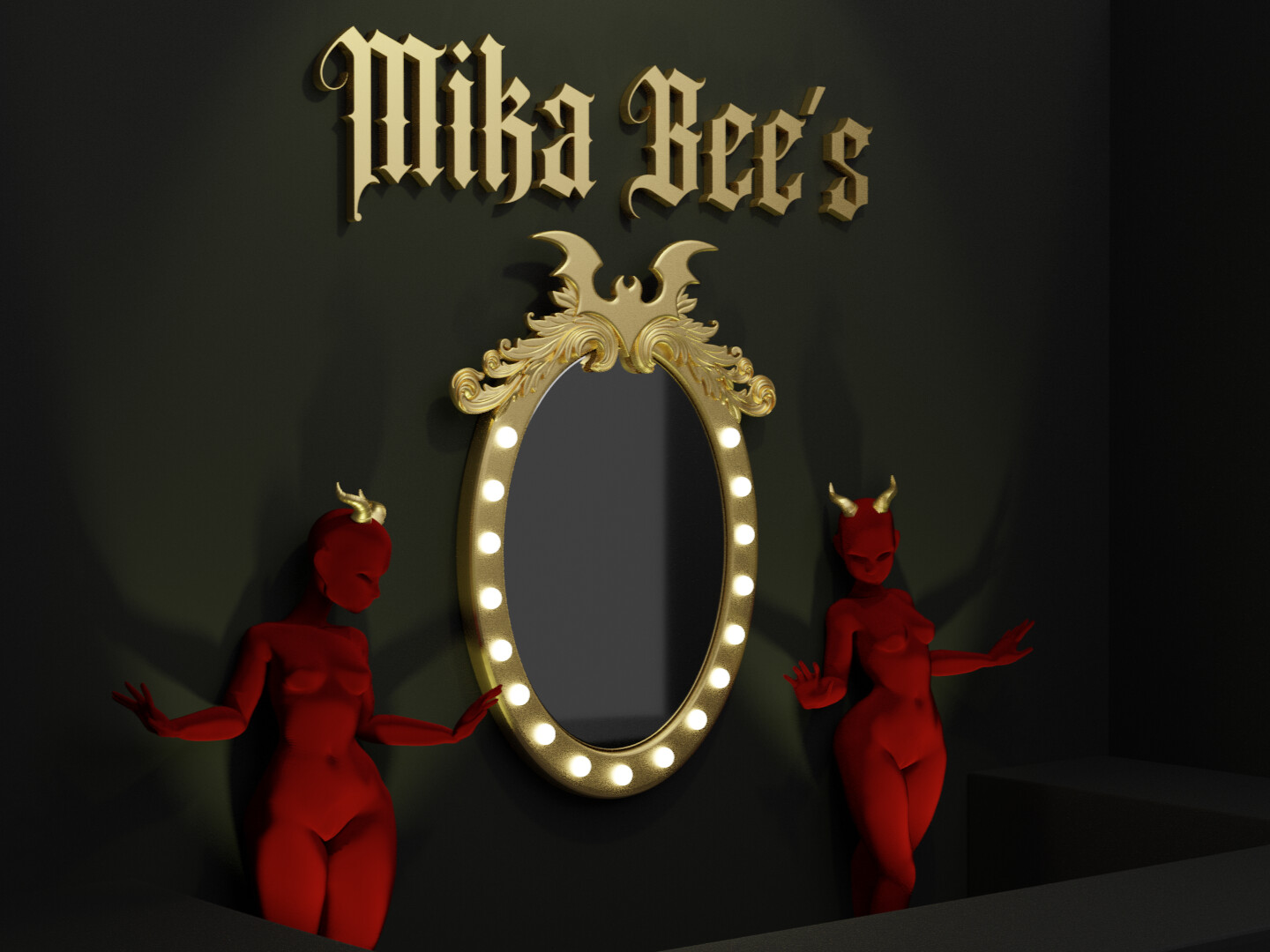 3D Modeled interactive booth design concept. Used Blender 3D &amp; Cycles Render.