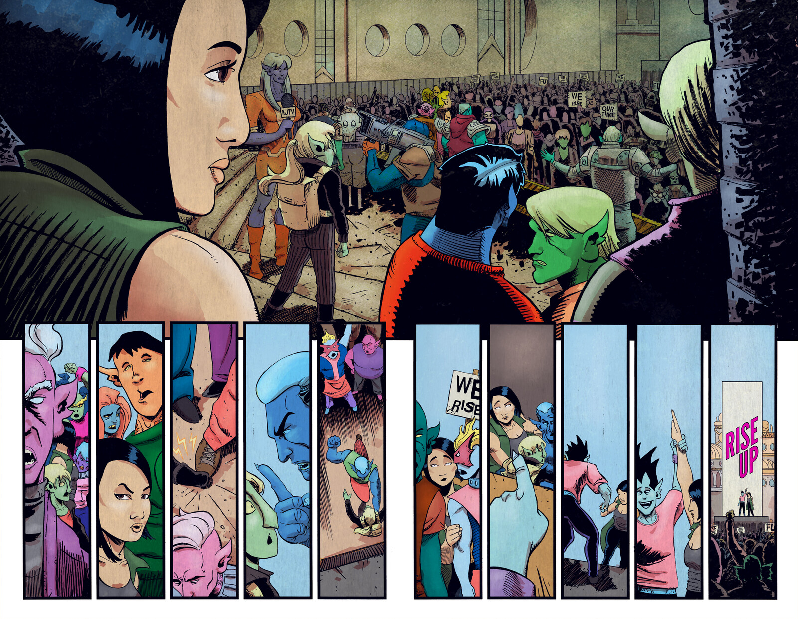 Vagrant Queen: A Planet Called Doom #3 pg 10-11